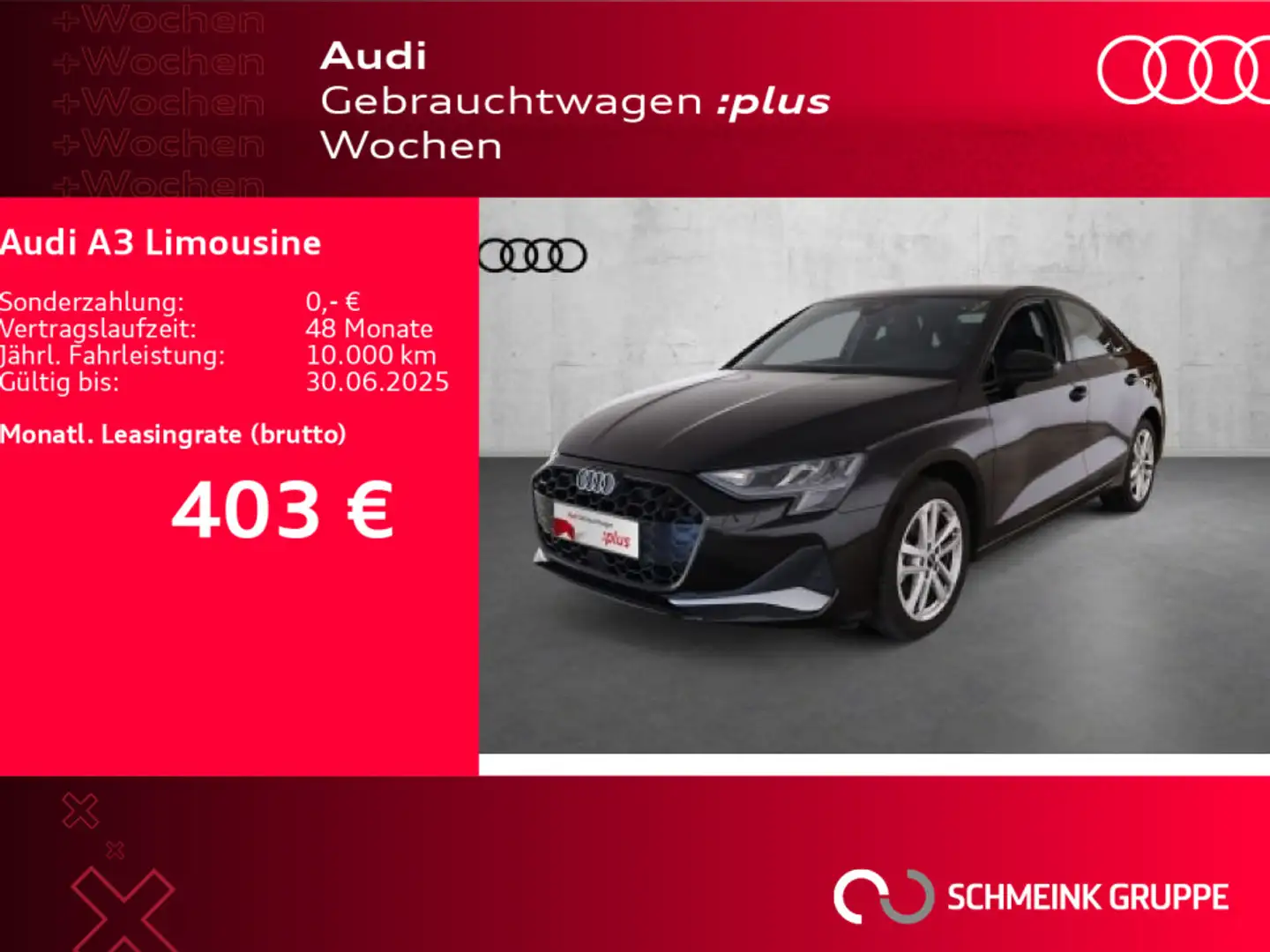 Audi A3 Limousine 35 TFSI advanced Business LED Schwarz - 1