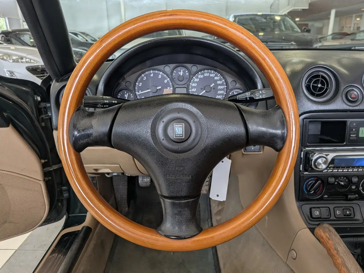 Mazda MX-5 1.6i Lederen interieur, Stuurbekrachtiging, foto 9