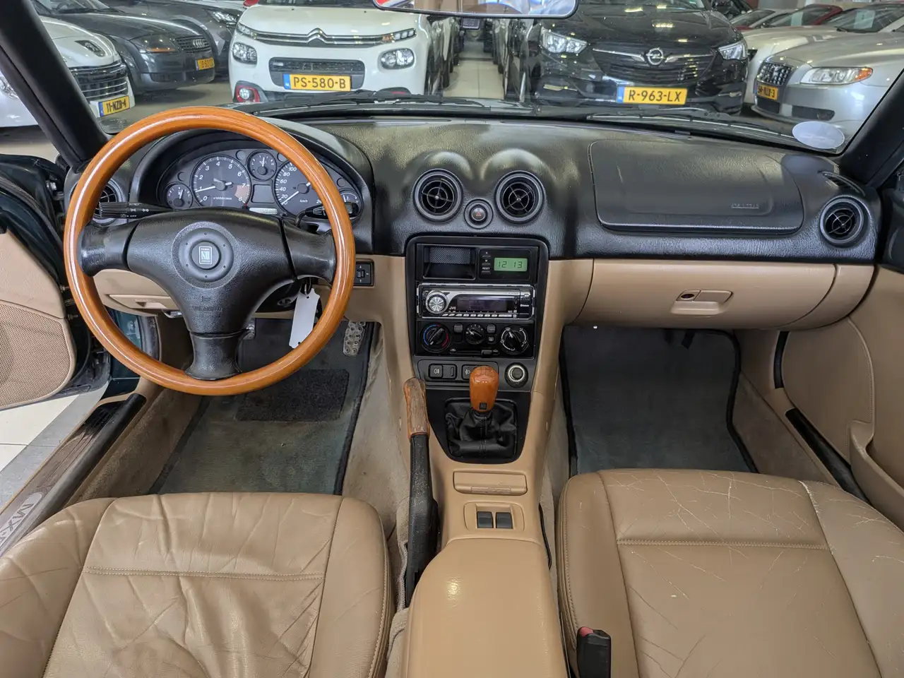 Mazda MX-5 1.6i Lederen interieur, Stuurbekrachtiging, foto 8
