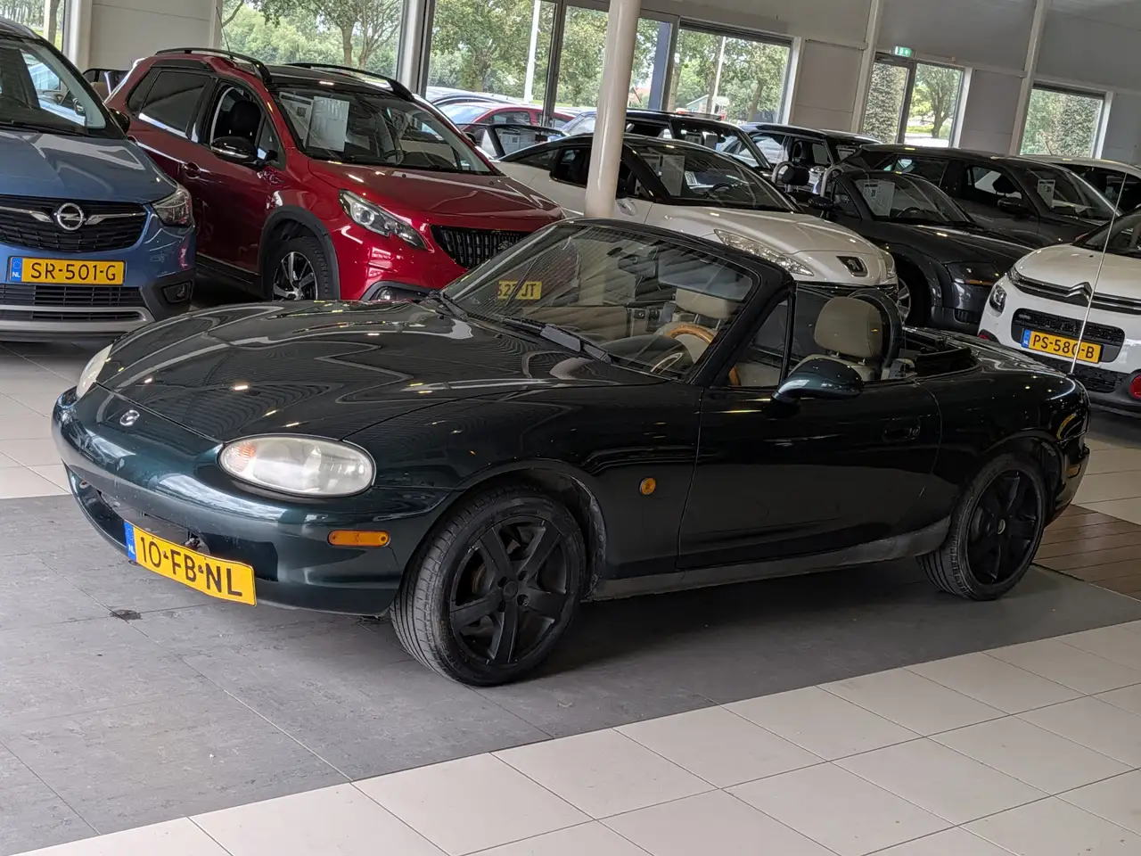 Mazda MX-5 1.6i Lederen interieur, Stuurbekrachtiging, foto 2