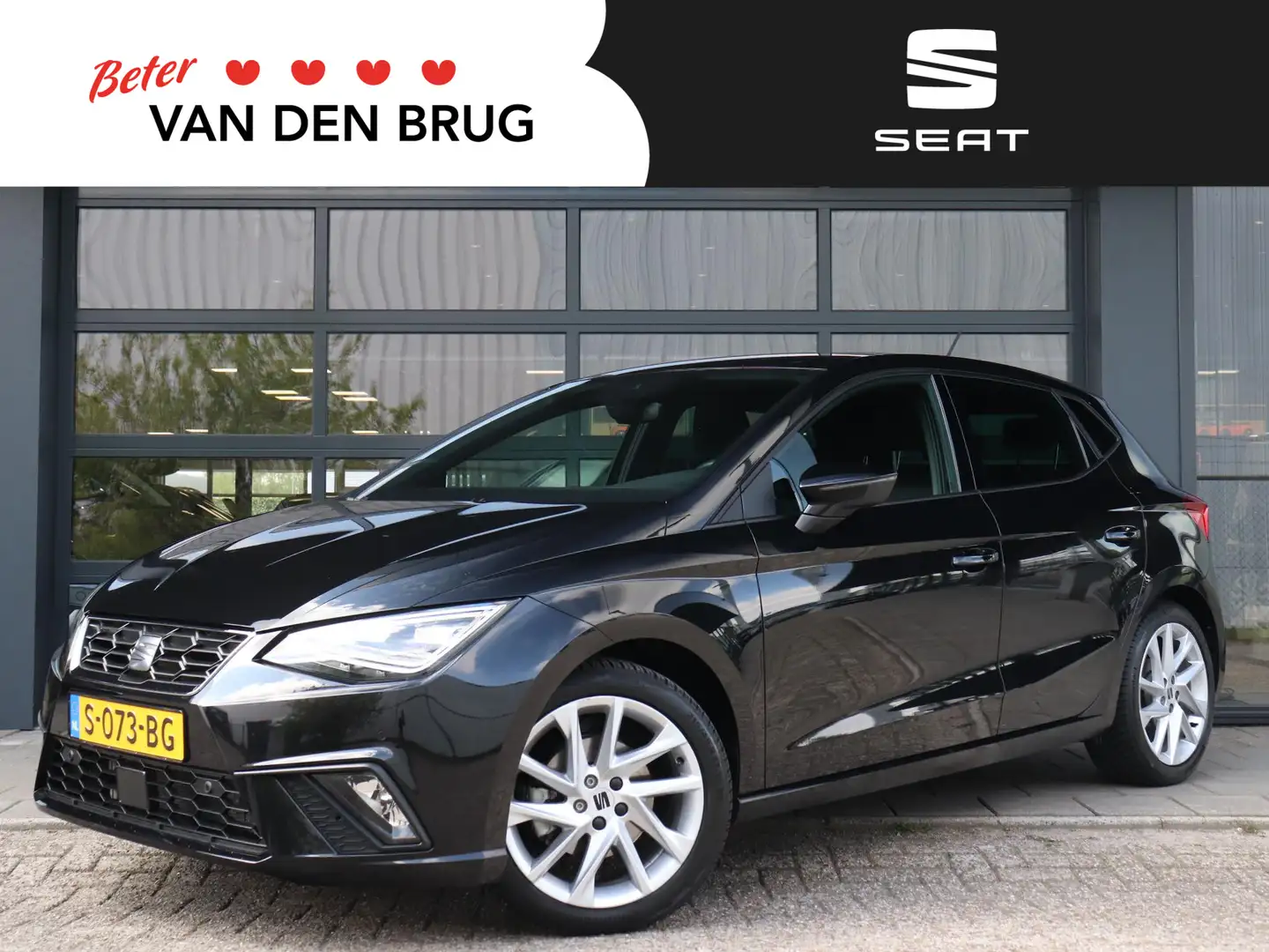 SEAT Ibiza 1.5 TSI 150PK DSG AUTOMAAT FR Sport | Apple Carpla Zwart - 1