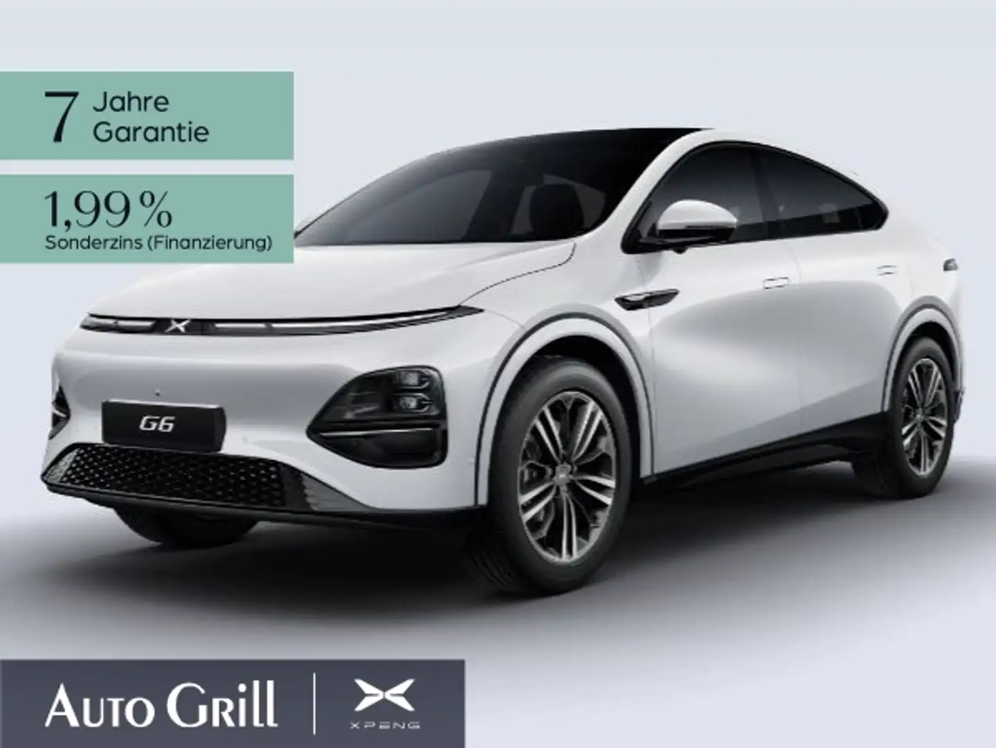 Xpeng G6 RWD Long Range AHK CarPlay 360Kam ACC Pano Белый - 2