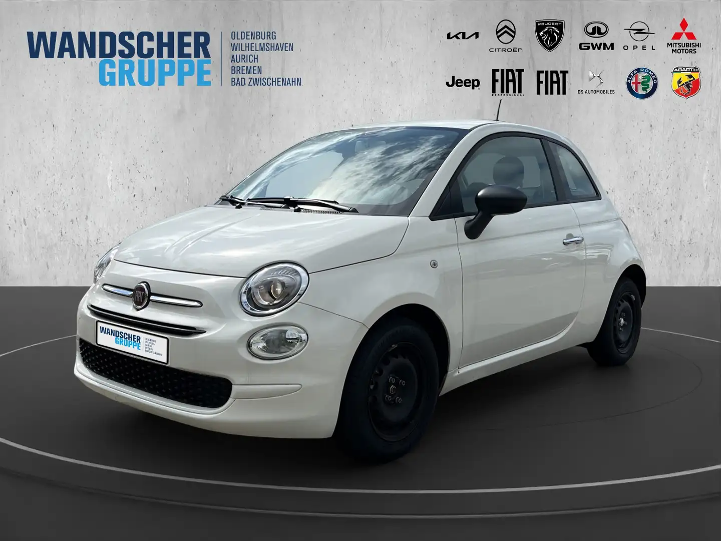 Fiat 500 1.0 Hybrid *DAB*ISOFIX*BLUETOOTH*KLIMA* Blanc - 1