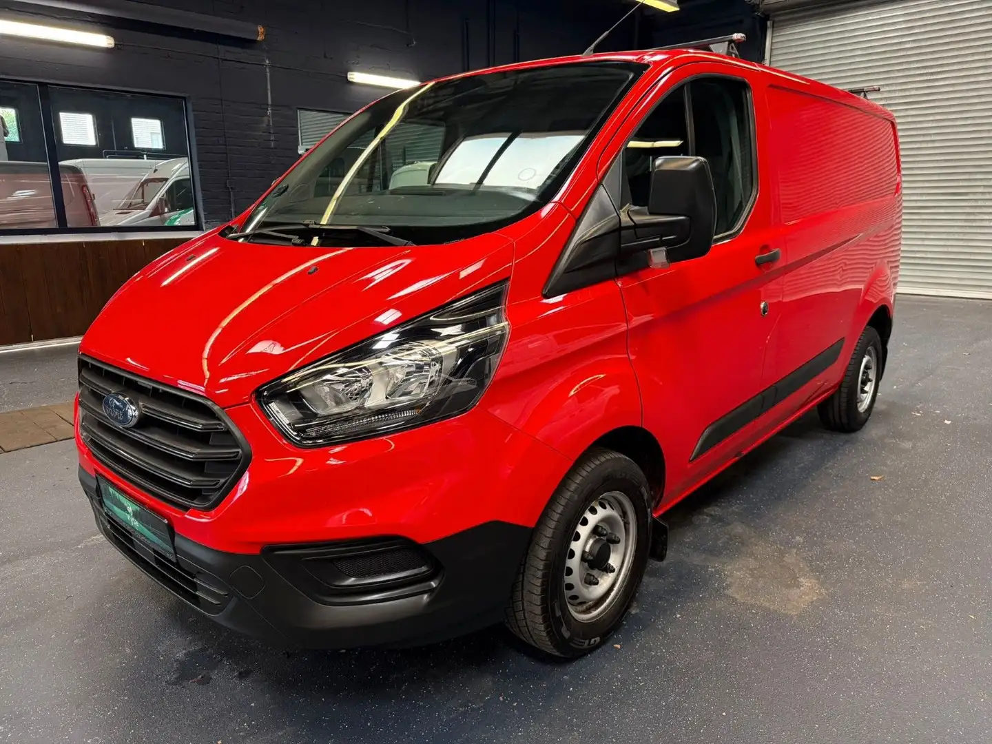 Ford Transit Custom Kasten 280 L1 Klima Kamera 124TKM Rot - 2