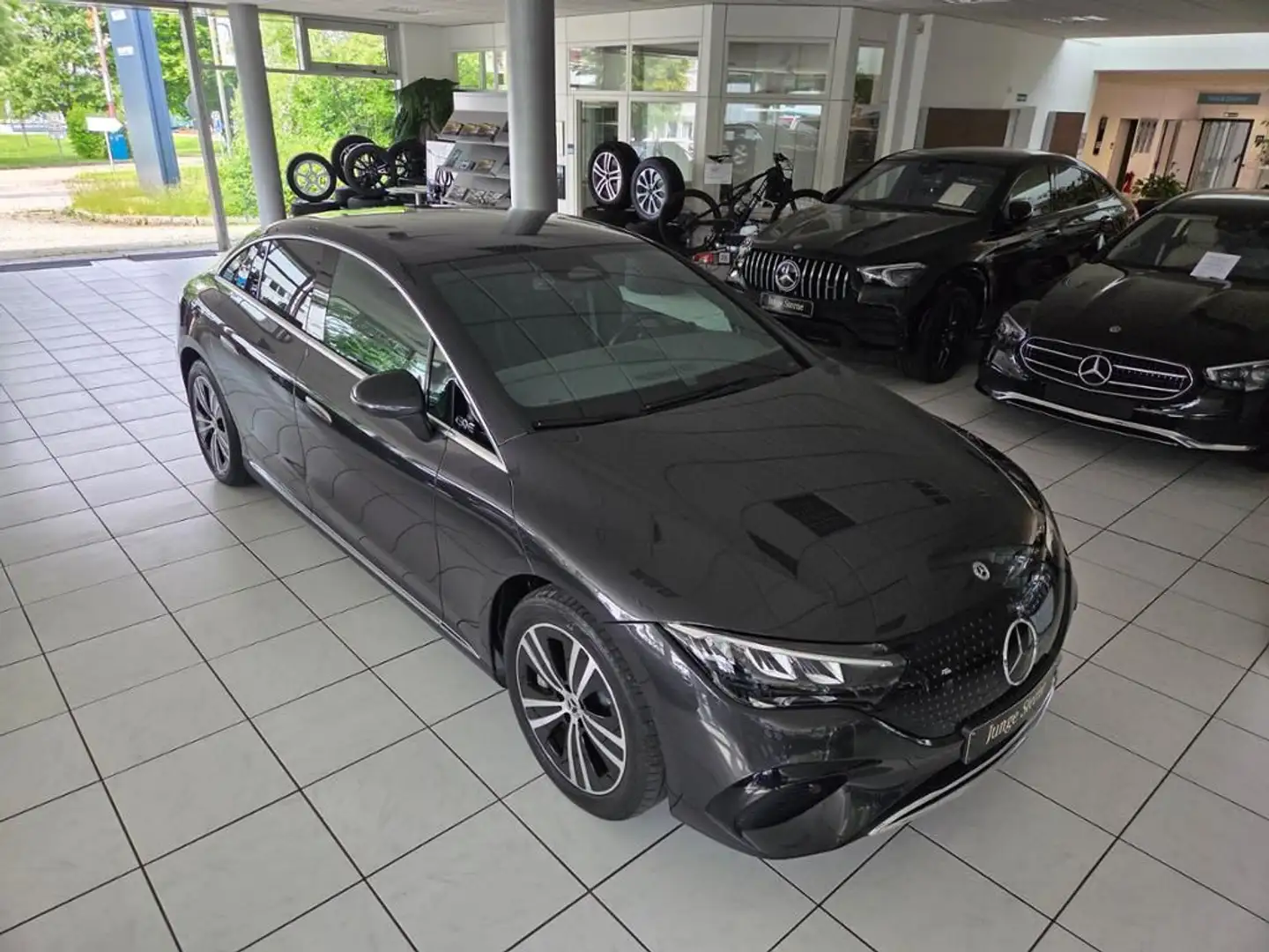 Mercedes-Benz EQE 300 Advanced Memory Burmester Electric Art Gris - 2