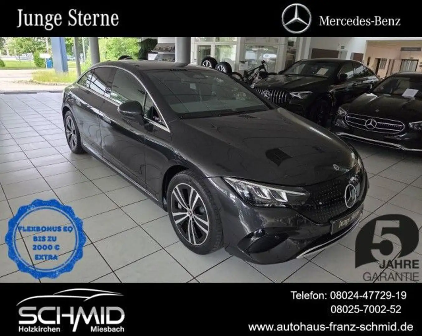 Mercedes-Benz EQE 300 Advanced Memory Burmester Electric Art Gris - 1