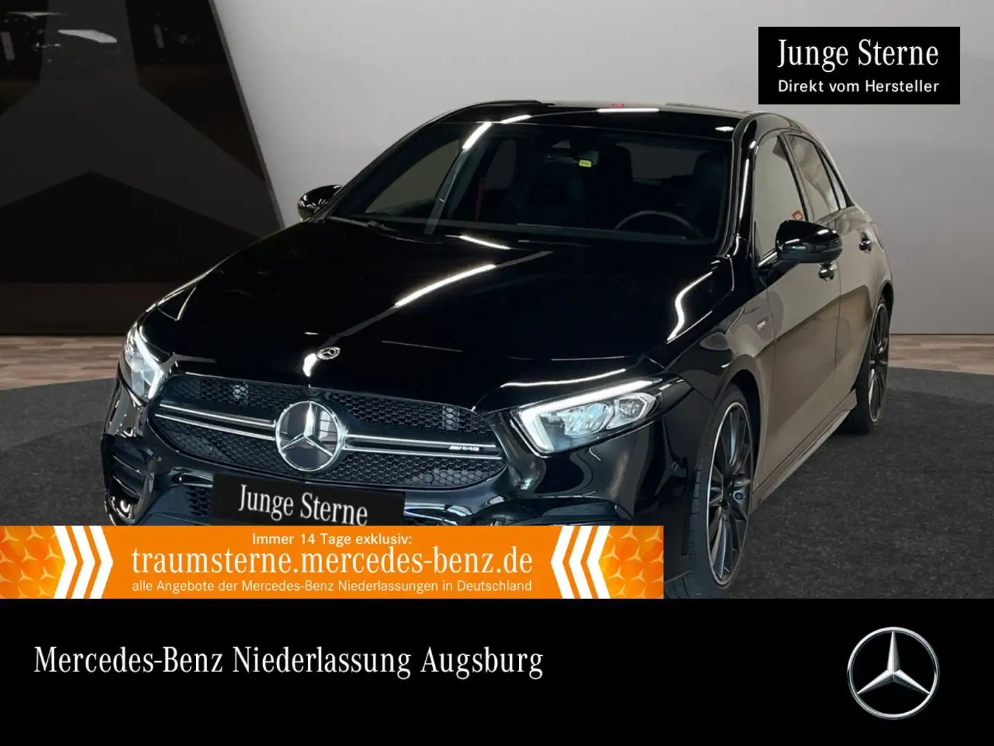 Mercedes-Benz A 35 AMG A 35 4M Kompakt AMG+LED+KAMERA+19"+KEYLESS+7G Fekete - 1