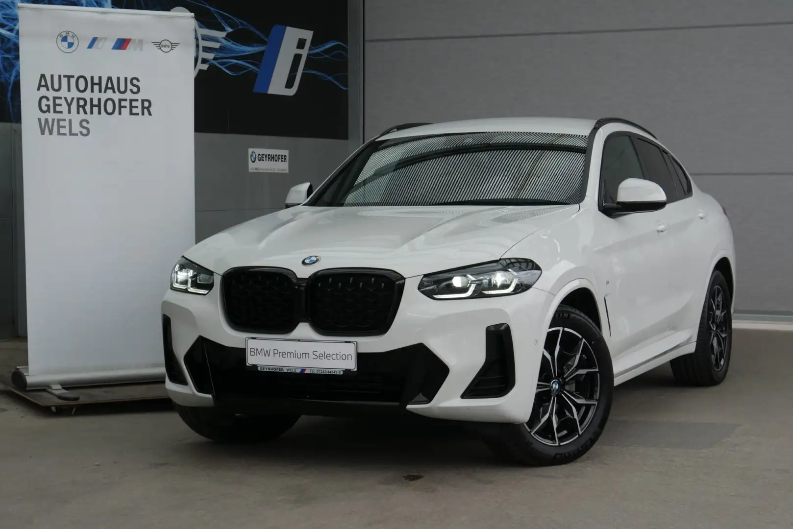 BMW X4 xDrive 20d *M-Paket/AHK/Memorysitz/Standhzg./H&K Sound/Adapt. LED* Weiß - 2