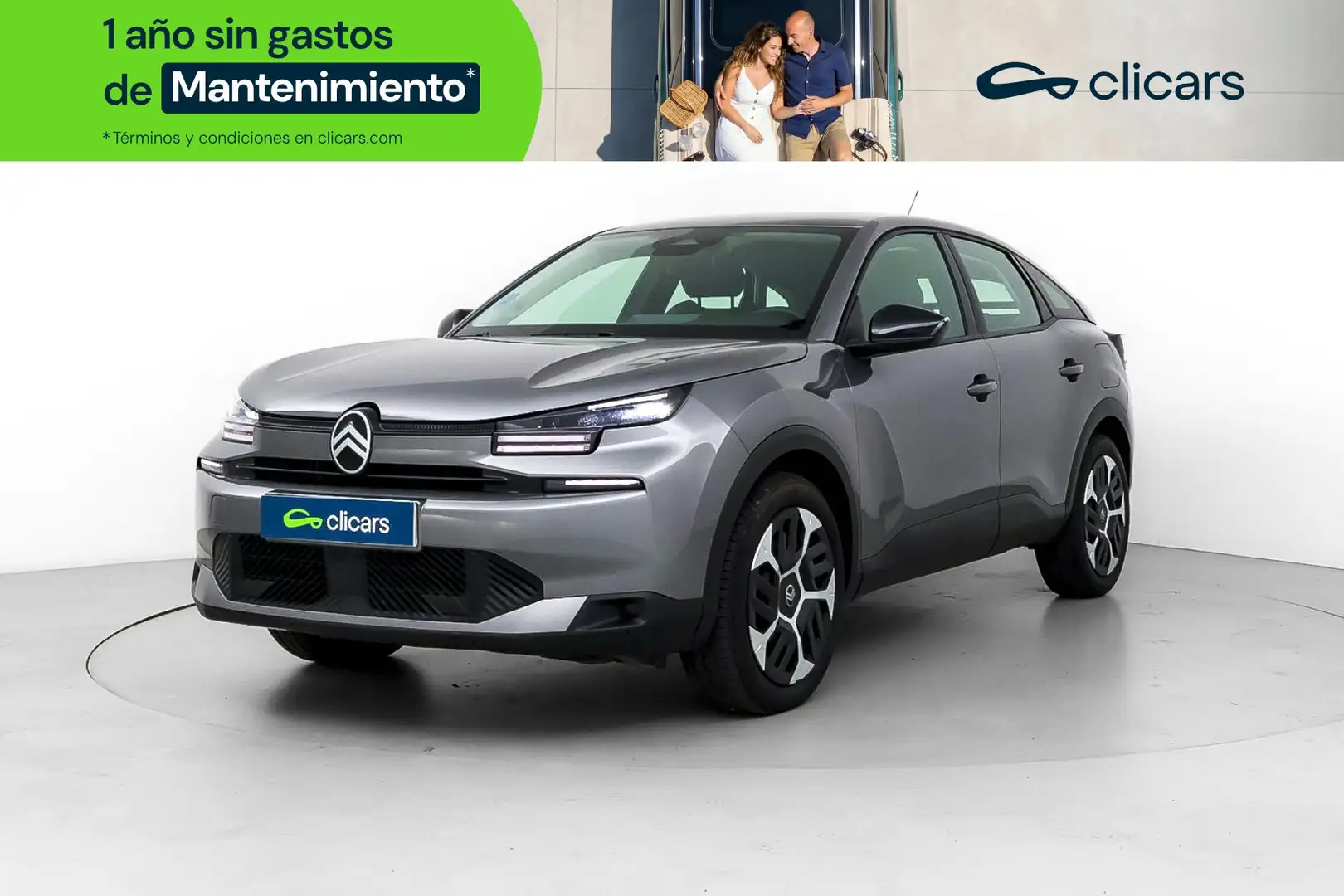 Citroen C4 Hybrid Plus eDSC6 136 Gris - 1