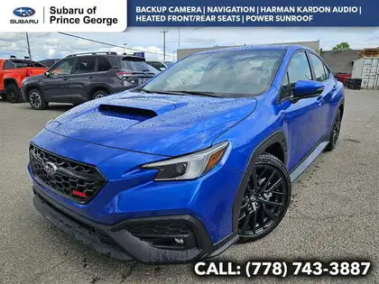 Blue 2026 Subaru WRX Sedan All-Wheel Drive Automatic