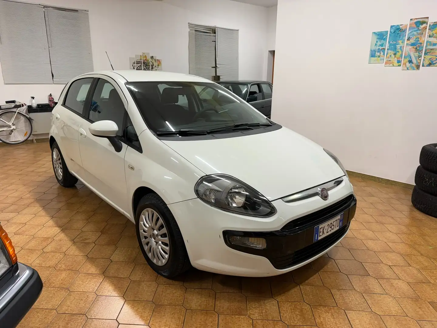 Fiat Punto Evo 5p 1.3 mjt 150th Bianco - 2