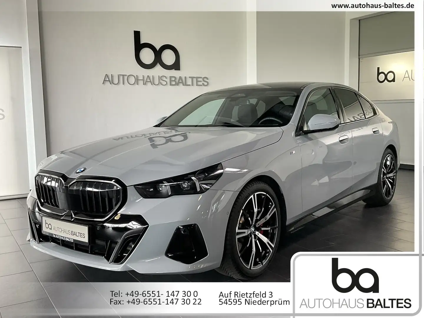 BMW 520 520 d M Sport Pro 20"/Pano/DrivPlus/Park/Ico/AHK Gris - 1