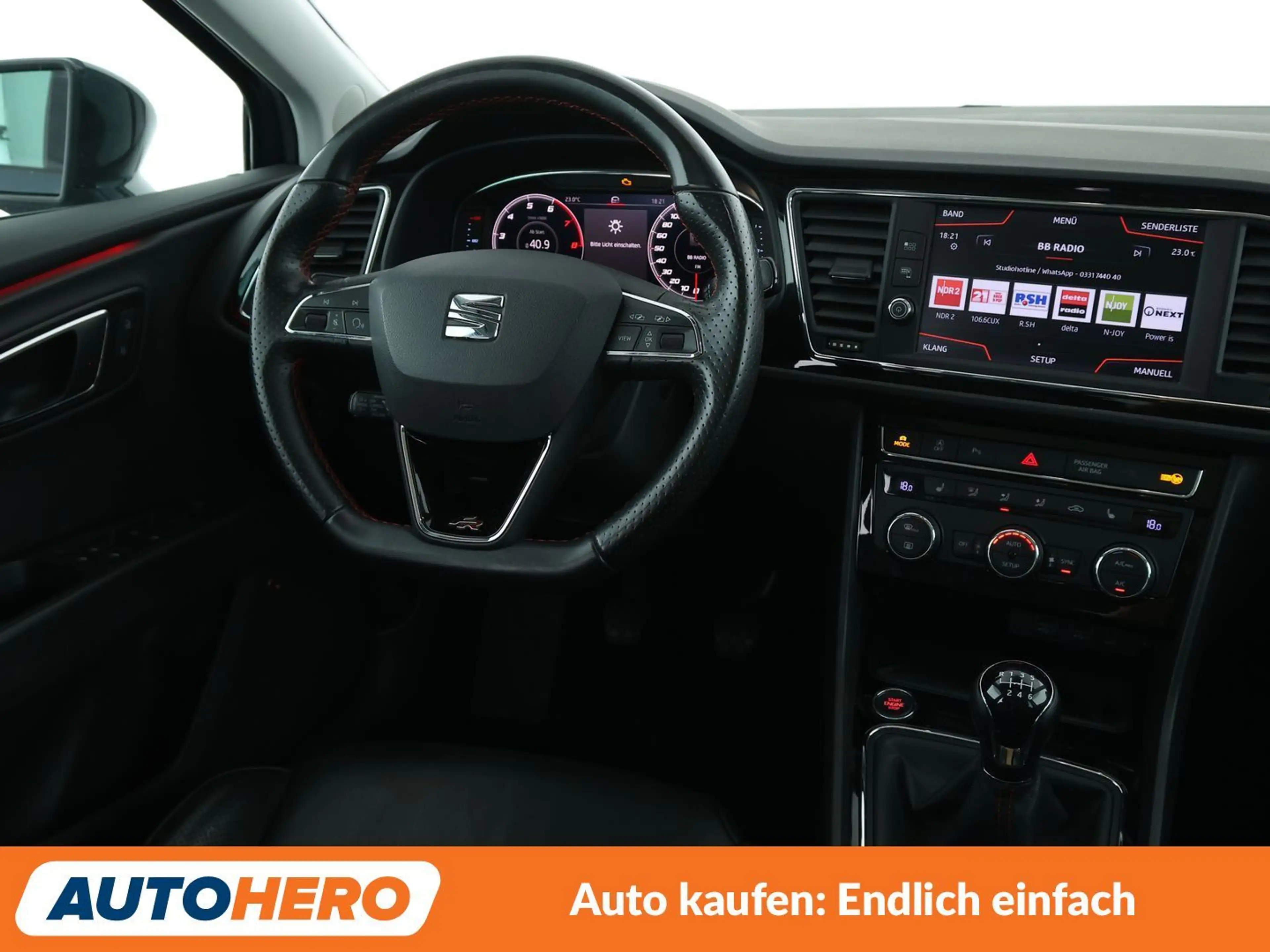 SEAT Leon 1.5 TSI ACT FR*BEATS*PANO*NAVI*CAM*VC*SHZ*PDC* — photo 13
