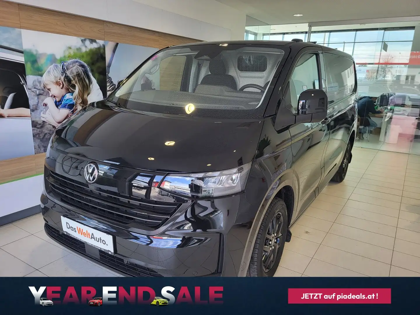 Volkswagen T7 Transporter VW Transporter T7 Kastenwagen TDI Schwarz - 1