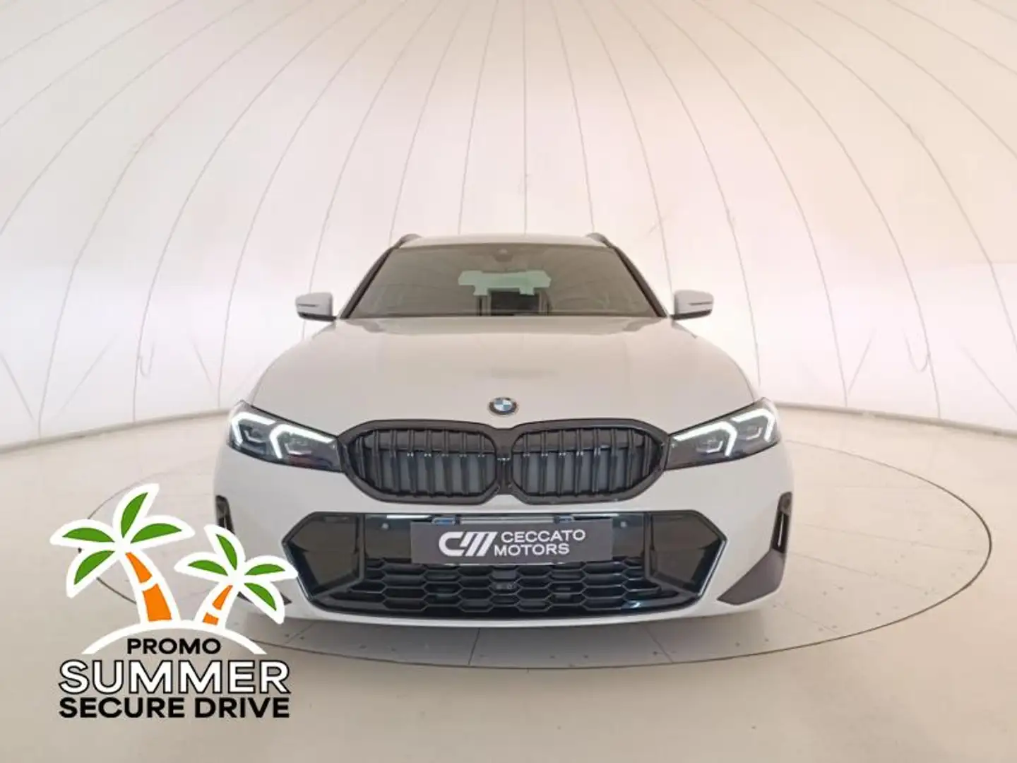 BMW 318 d Touring mhev 48V MSport Pro auto Wit - 2