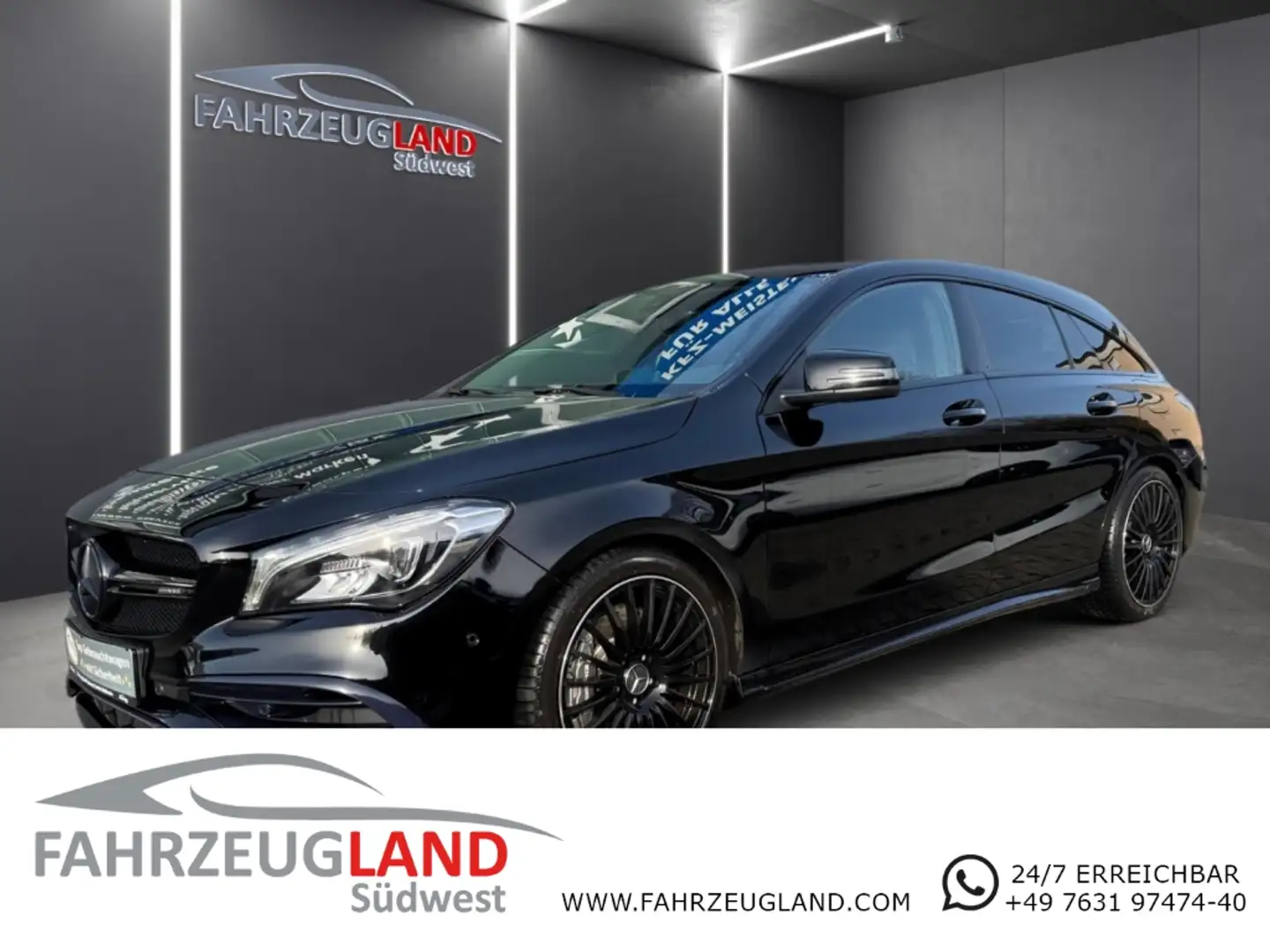 Mercedes-Benz CLA 45 AMG 4Matic Perfomance Sitze + AGA Pano Business Night Schwarz - 1