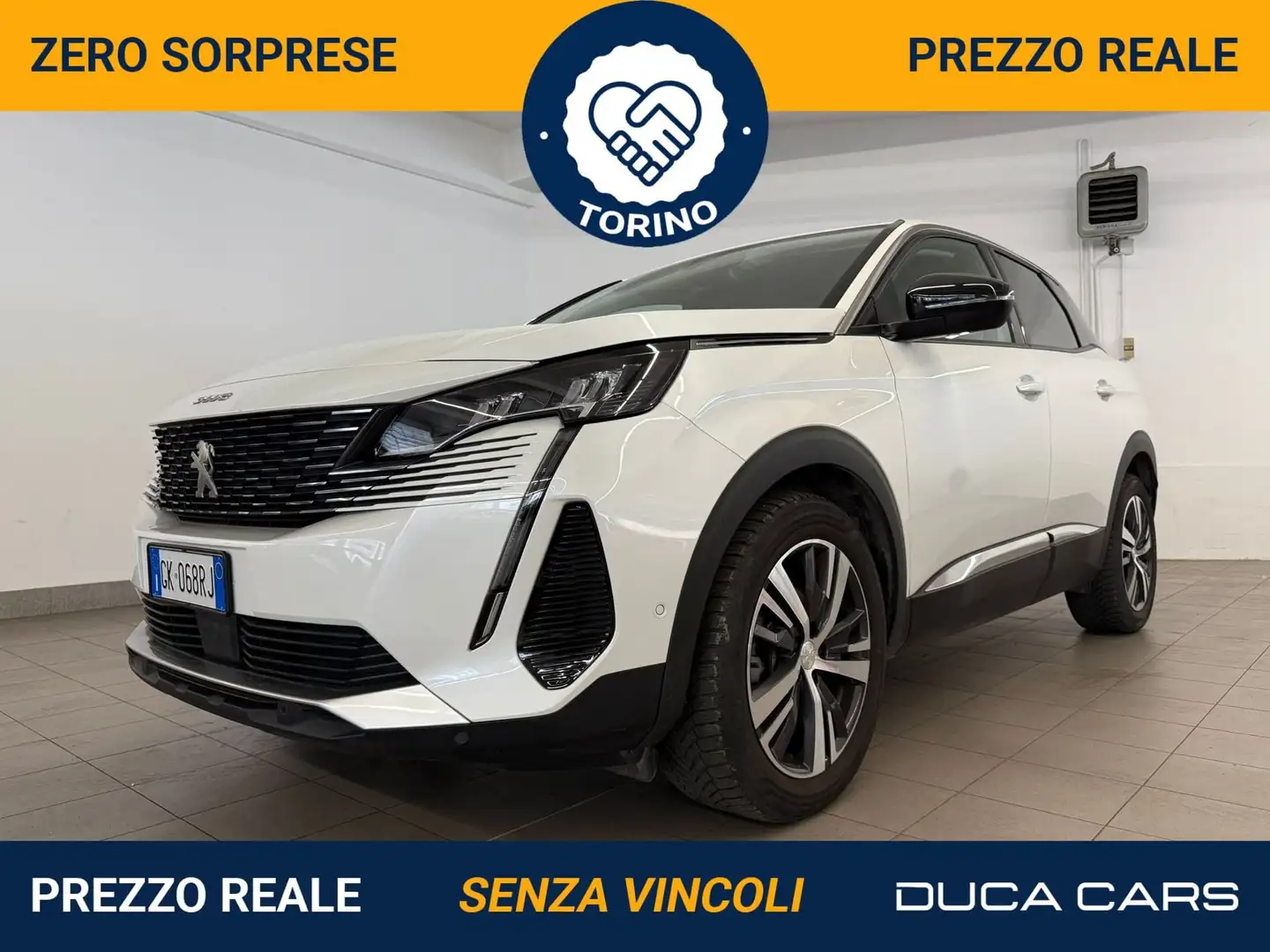 Peugeot 3008 BlueHDi 130 S&S EAT8 Allure Pack Bianco - 1