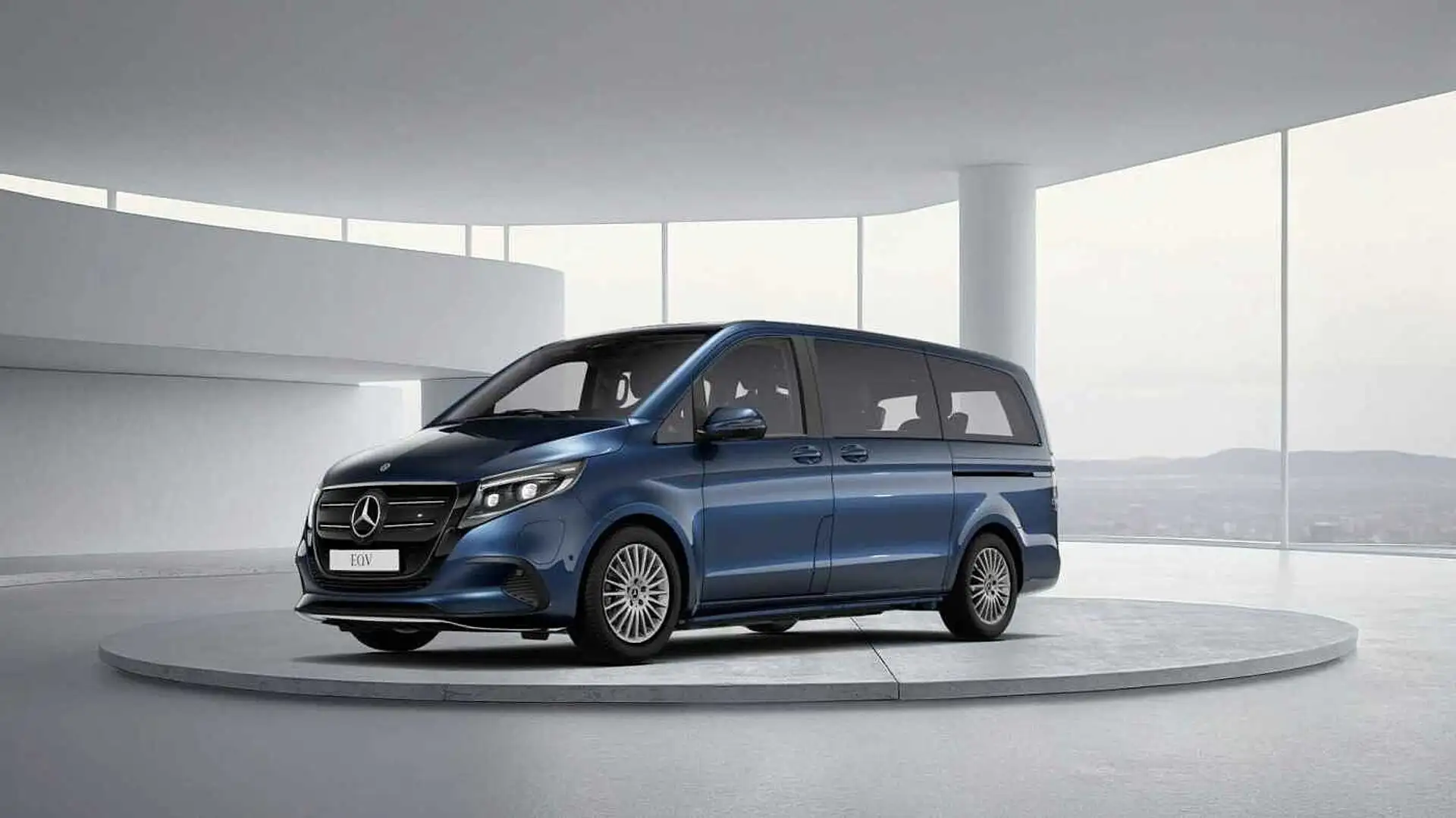 Mercedes-Benz EQV 300 L2 Bleu - 1