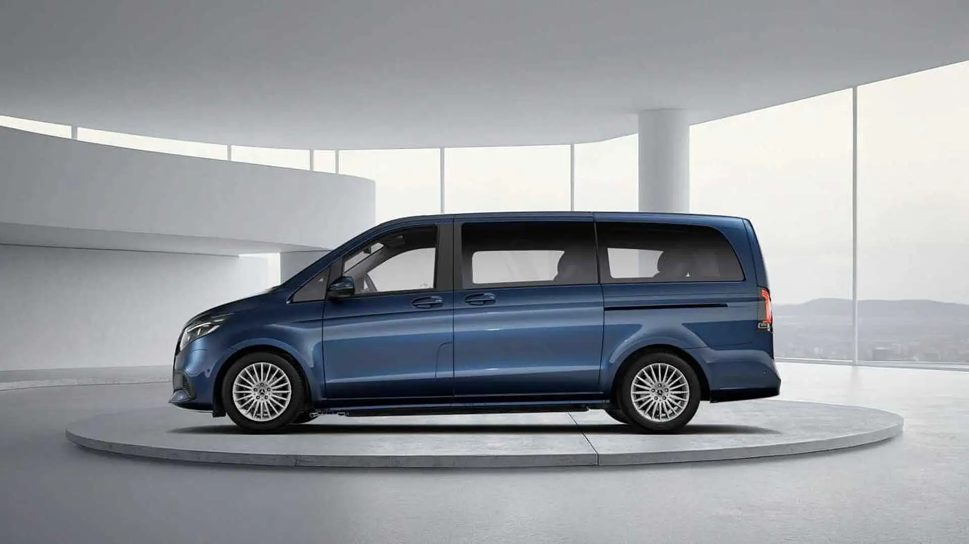 Mercedes-Benz EQV 300 L2 Bleu - 2