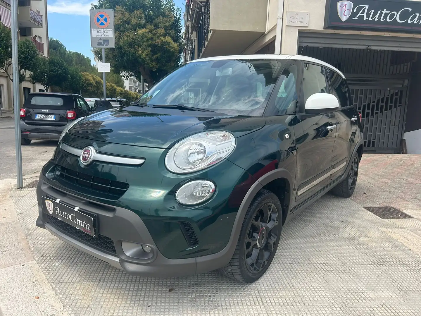 Fiat 500L 500L 1.6 mjt Trekking 105cv Verde - 1