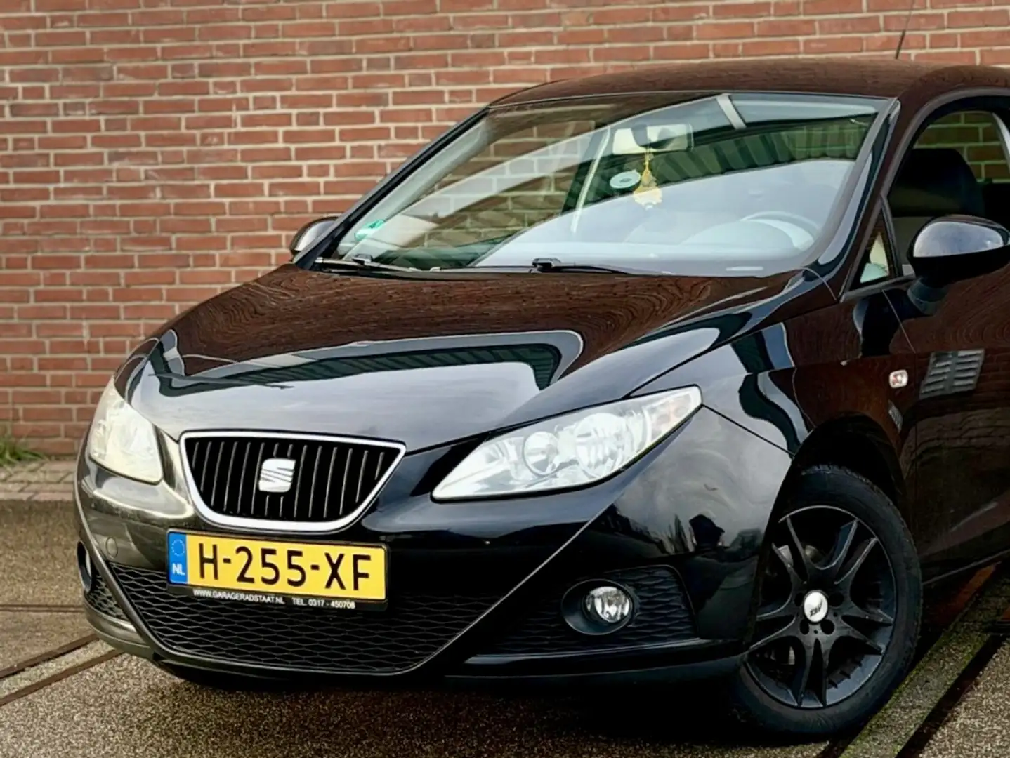 SEAT Ibiza SC 1.2 Reference |Airco |Nieuwe APK |Stuurbkr Schwarz - 2