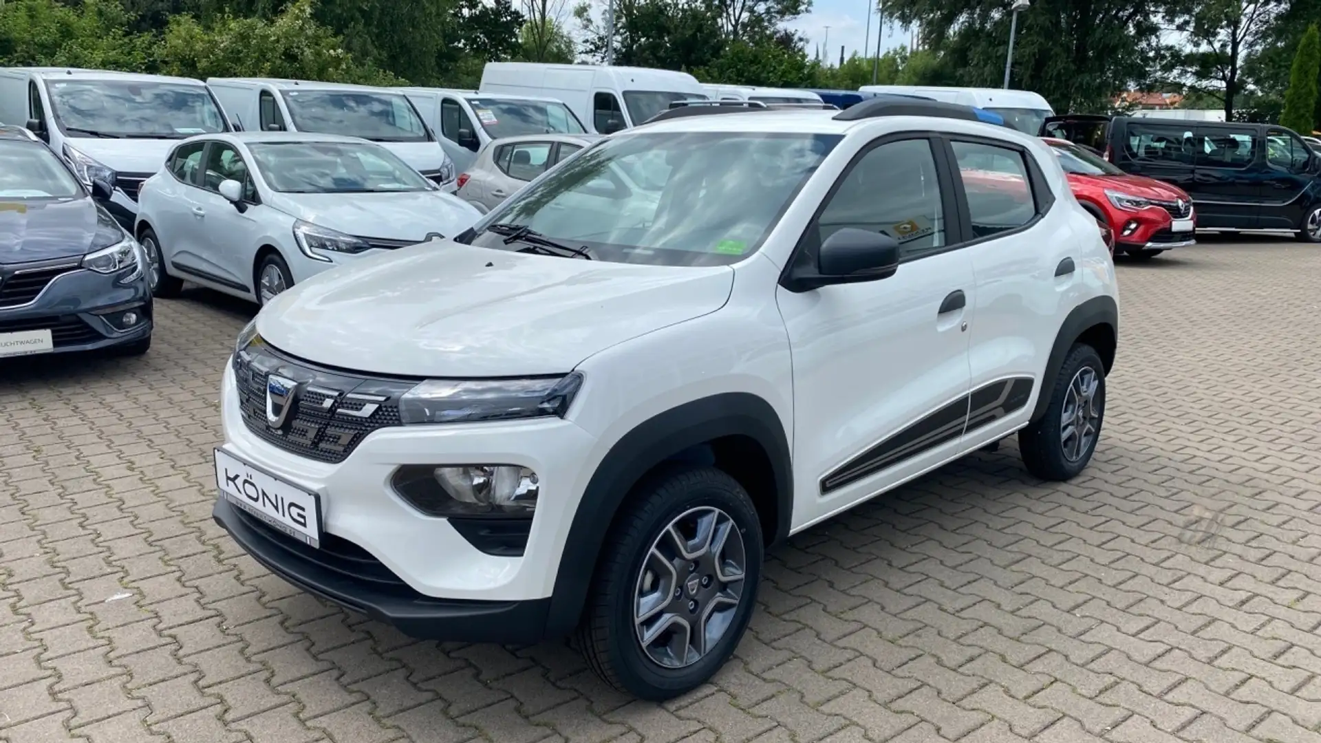 Dacia Spring Business Klima Navi Automatik Weiß - 1