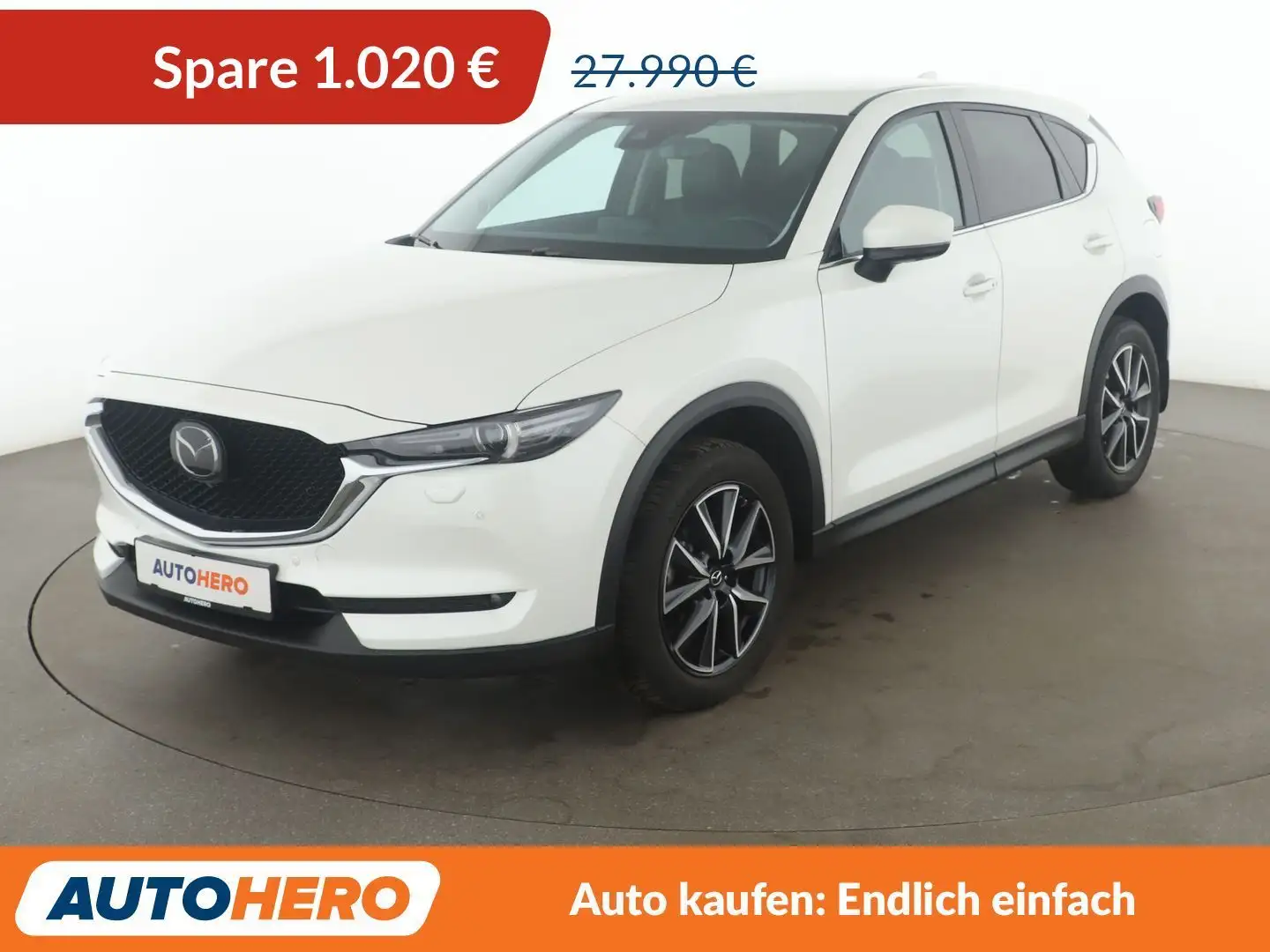 Mazda CX-5 2.5 Sports-Line AWD Aut.*NAVI*ACC*PDC*SHZ* Weiß - 1