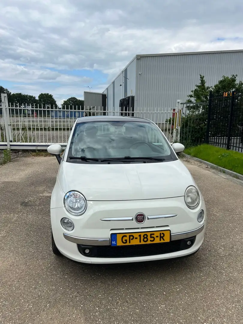 Fiat 500 1.2 Bicolore Wit - 1