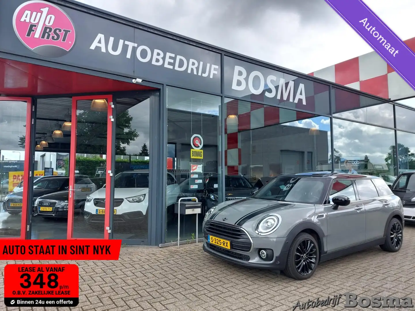 MINI Cooper Clubman 1.5 Business Edition Gris - 1