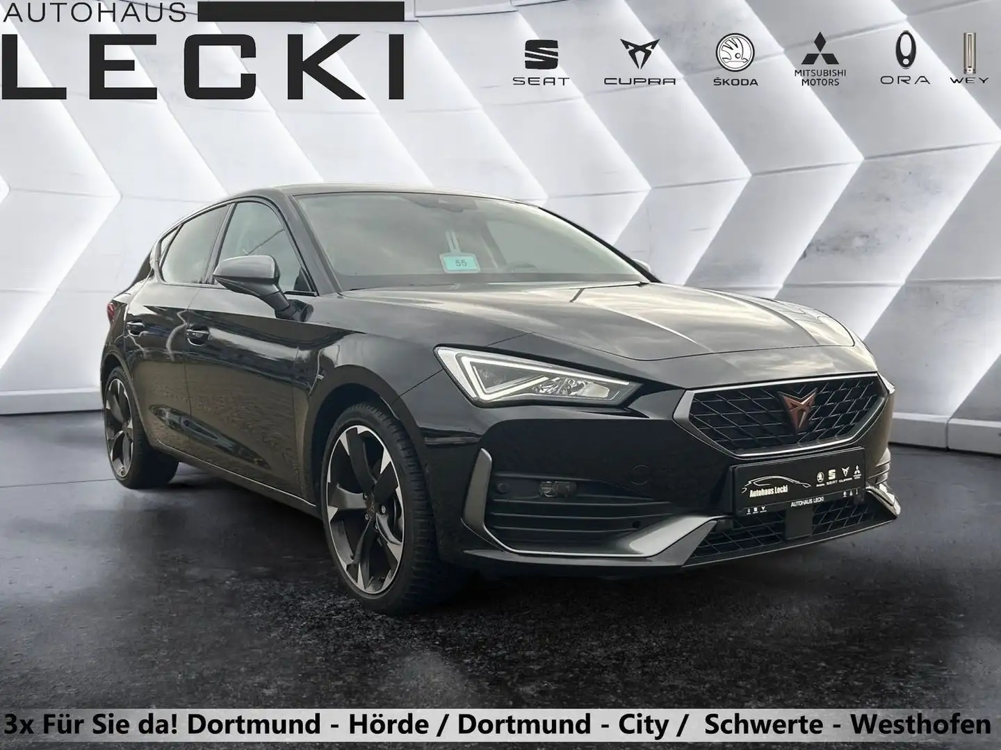 CUPRA Leon 1.5 eTSi 110KW DSG *NAVI*LED*PDC*KAMERA*KESSY*4SEA Schwarz - 1