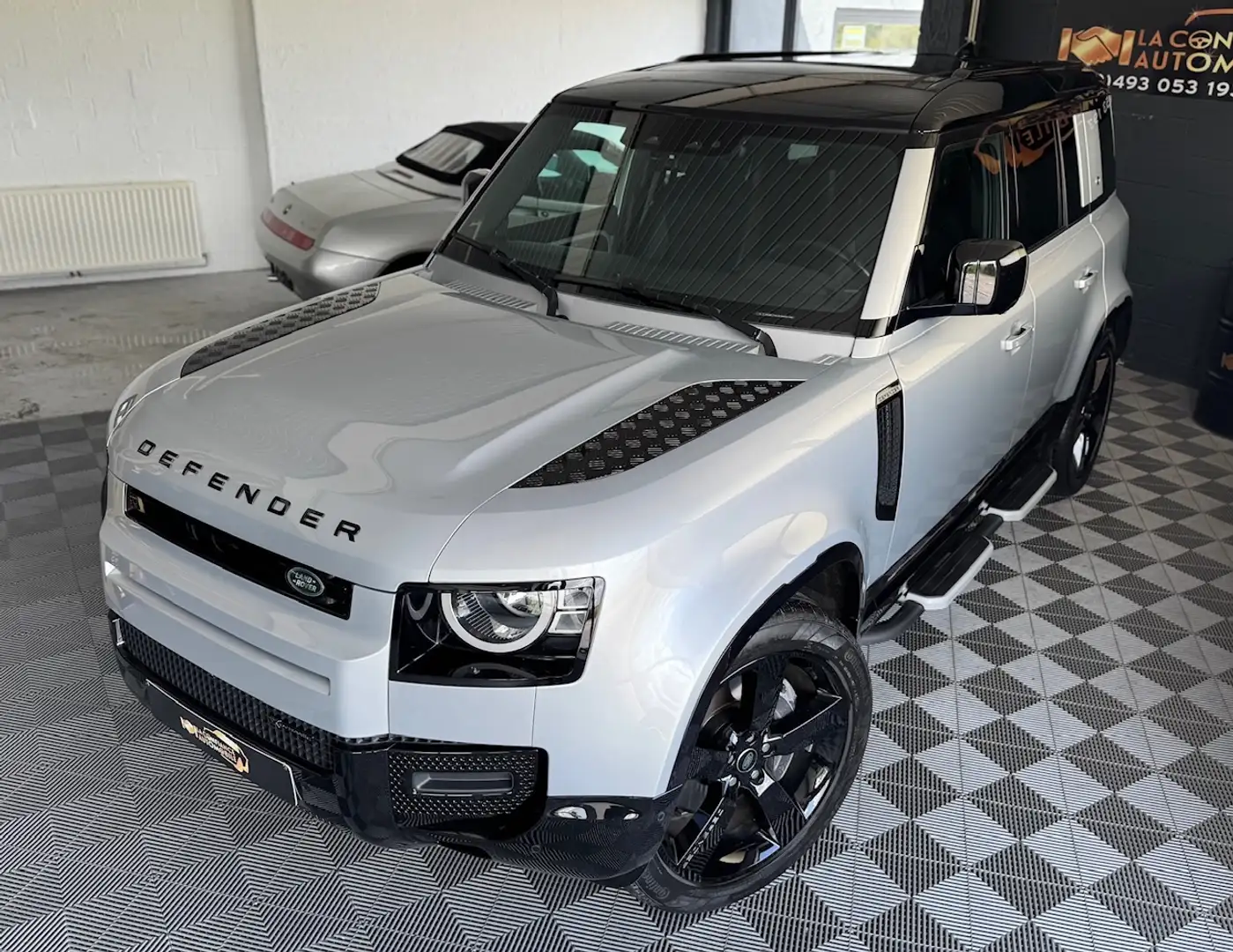 Land Rover Defender 3.0D MHEV X-Dynamic Utilitaire Garantie Construct Gris - 2