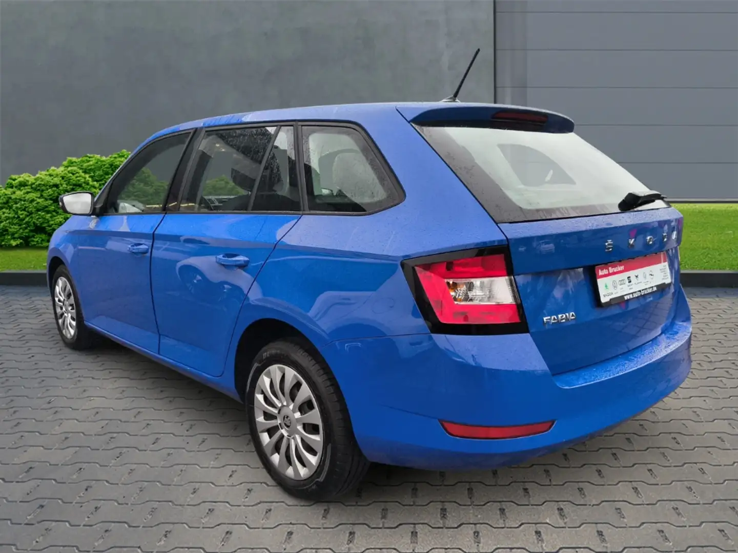 Skoda Fabia Combi Ambition 1.0 TSI+Klimaanlage+elektr.Fensterh Niebieski - 2