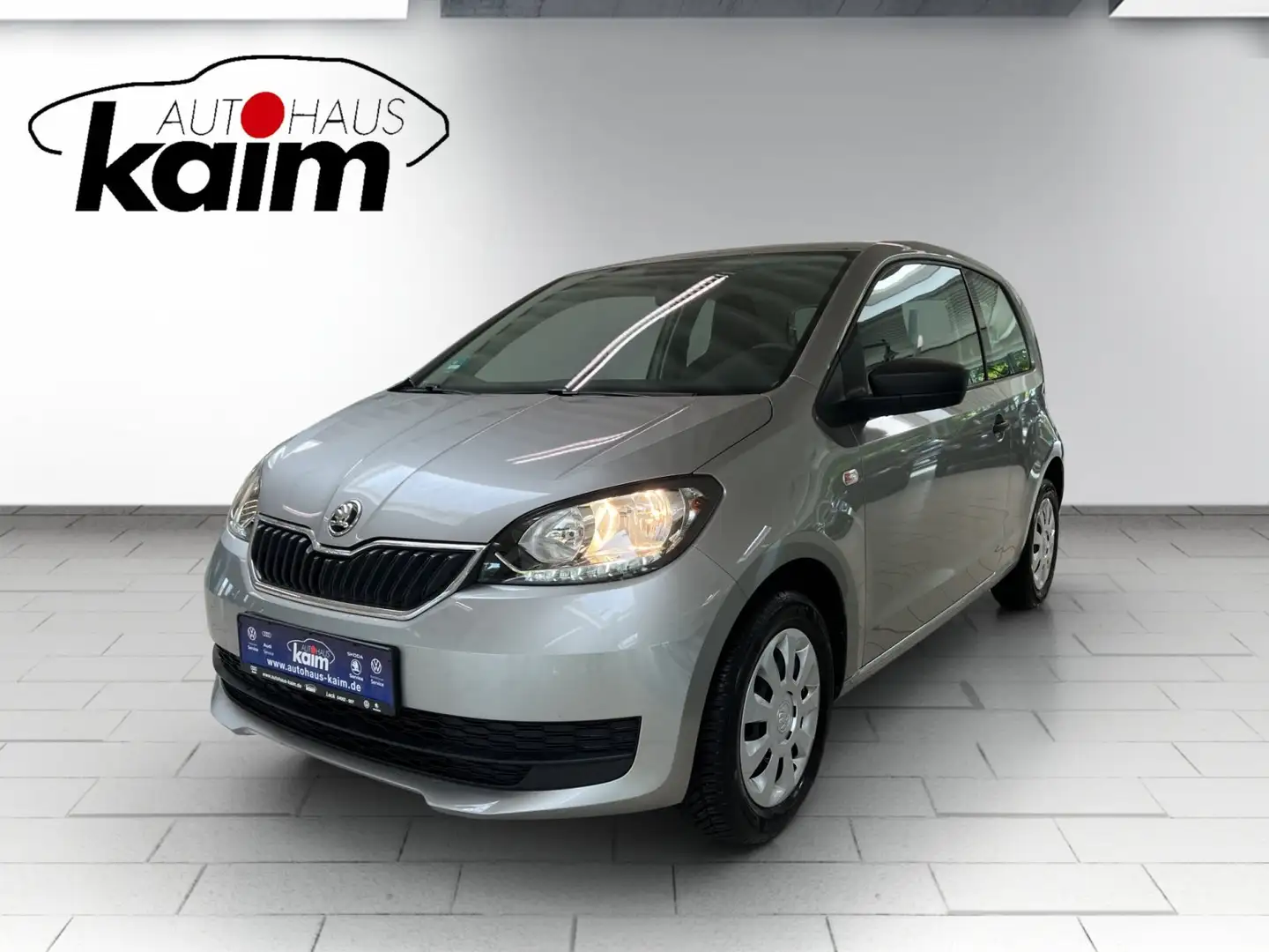 Skoda Citigo 1.0 Active +KLIMA+ZV+METALLIC Silber - 1