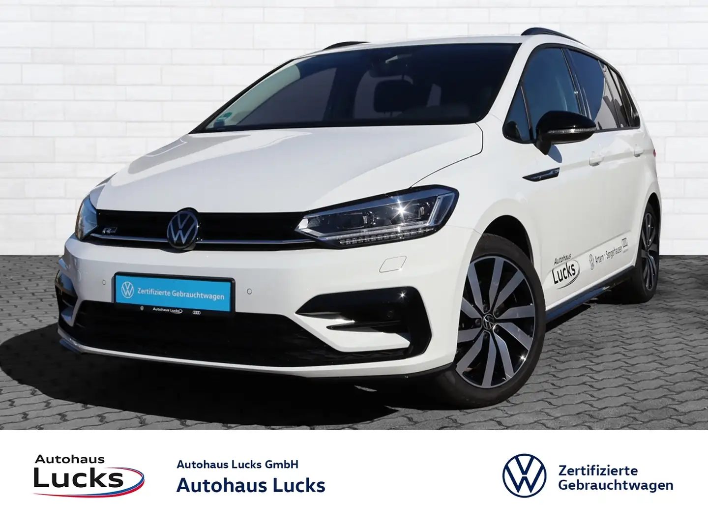 Volkswagen Touran R-Line Kamera LED AHK DSG Weiß - 1
