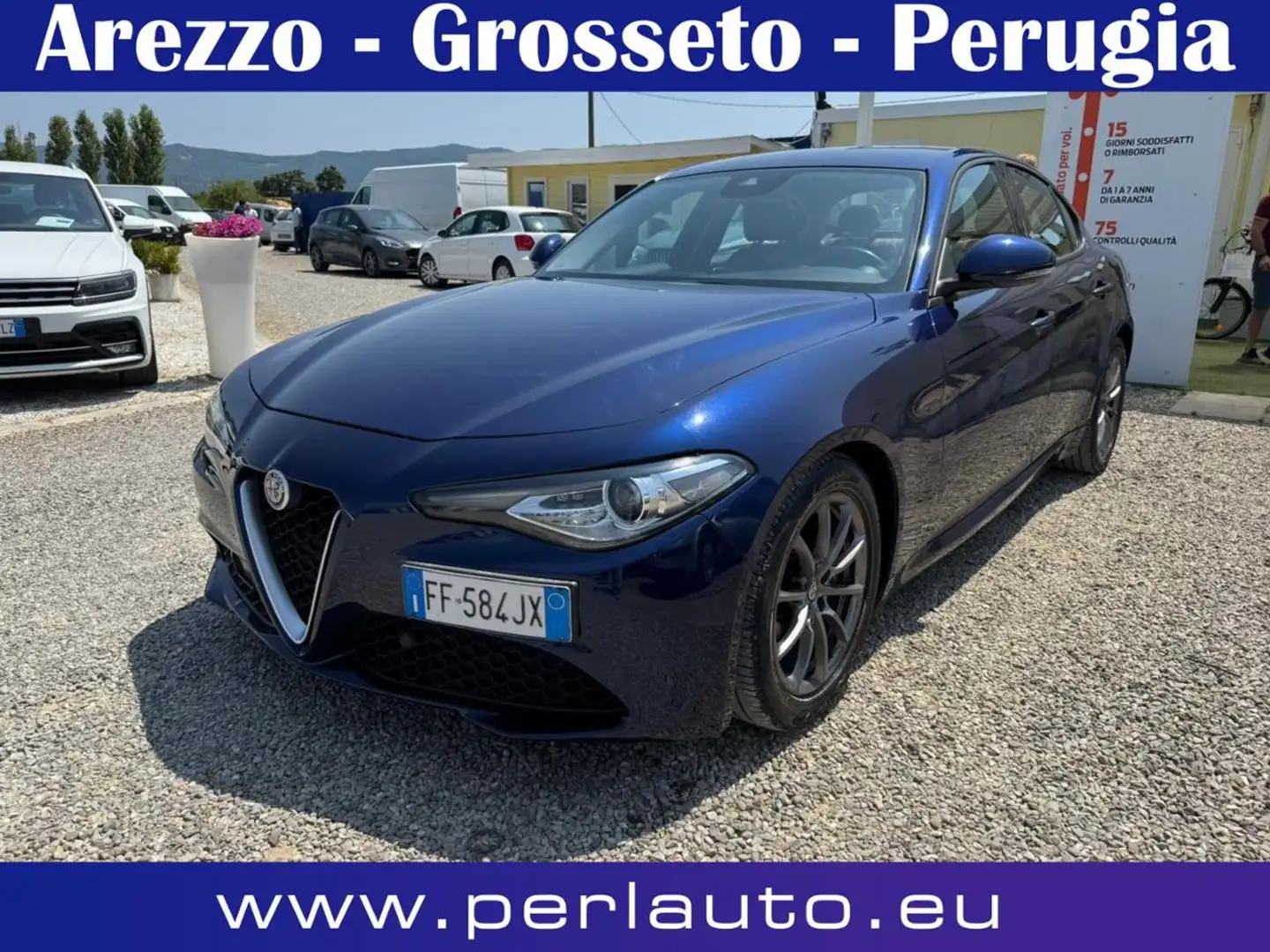 Alfa Romeo Giulia 2.2 Turbodiesel 180 CV Business Sport Blu/Azzurro - 1