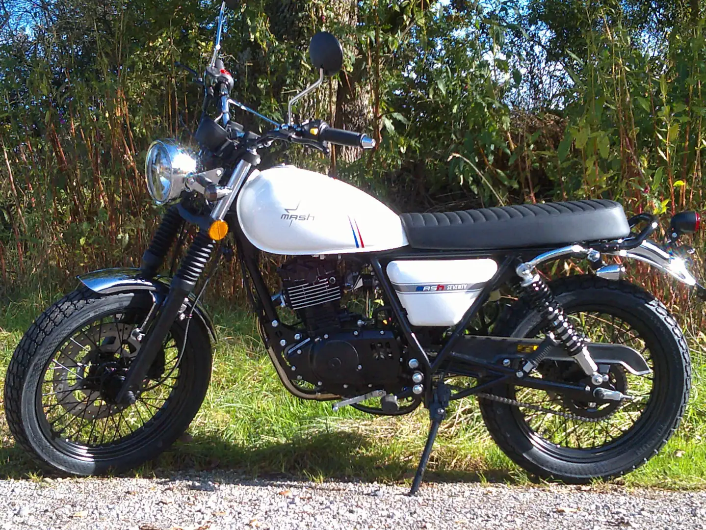 Mash Seventy 125 Edition Tricolore Weiß - 1