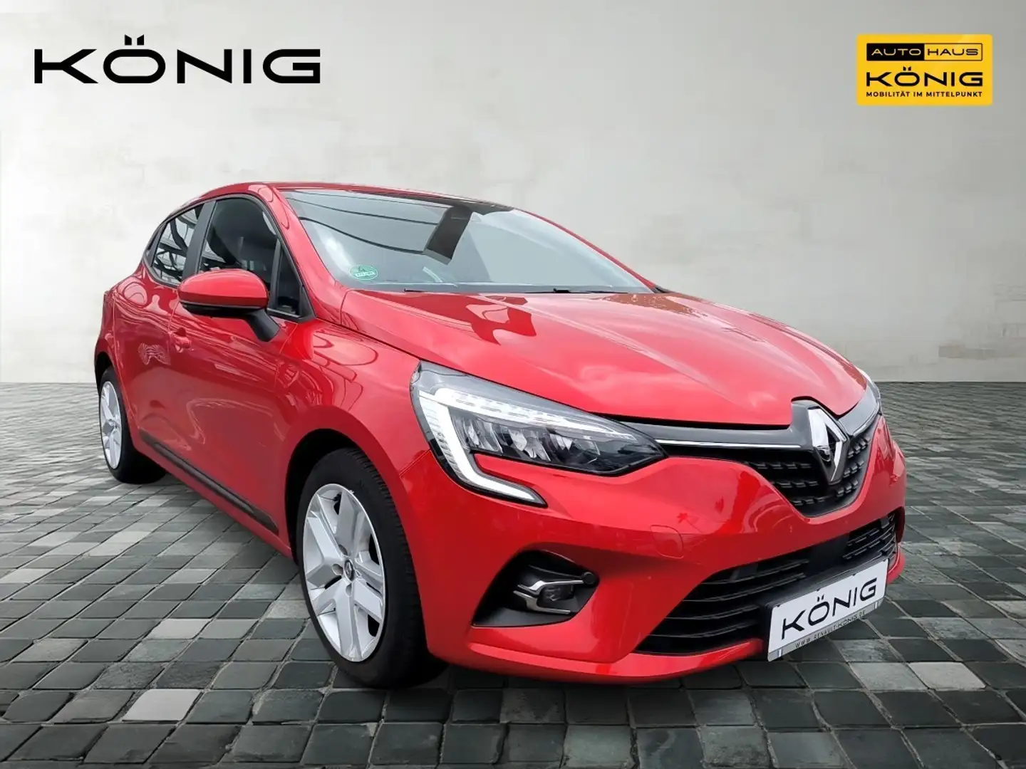 Renault Clio V TCe 90 Business *KLIMA*NAVI*PDC*ALLWETTER Rouge - 2