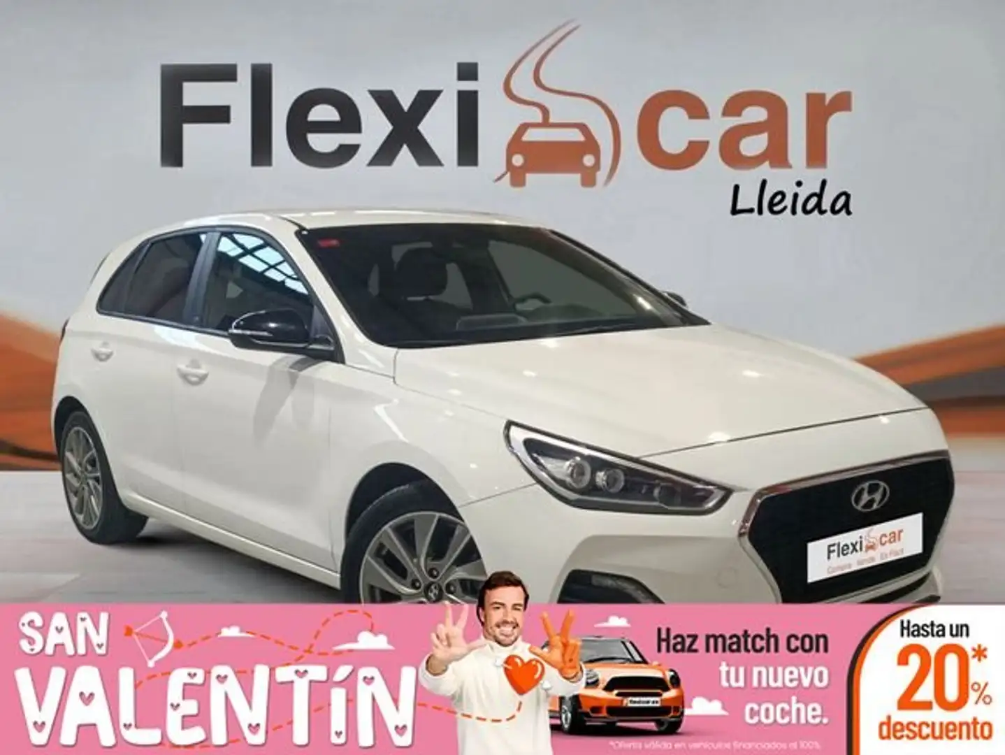 Hyundai i30 1.0 TGDI Go Plus 120 Blanc - 1
