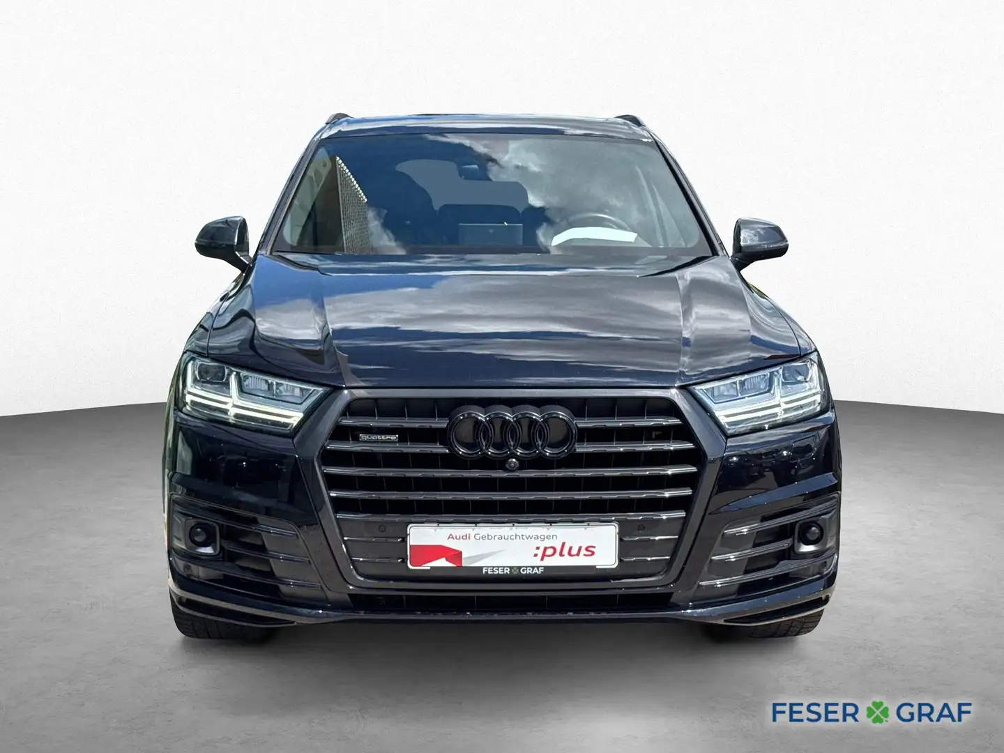 Audi Q7 3.0 TDI qu. - S LINE - PANO - 7 SITZER - Schwarz - 2