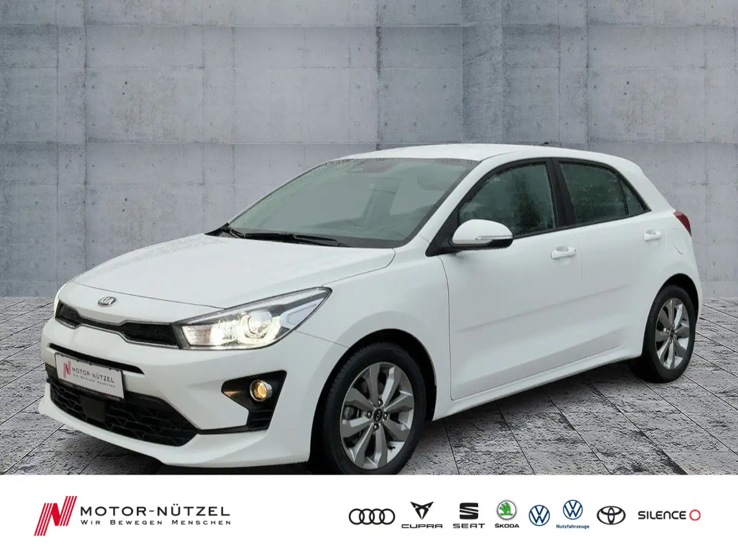 Kia Rio 1.0 VISION LED+NAVI+SITZHEIZUNG+TEMPOMAT+PDC Weiß - 1