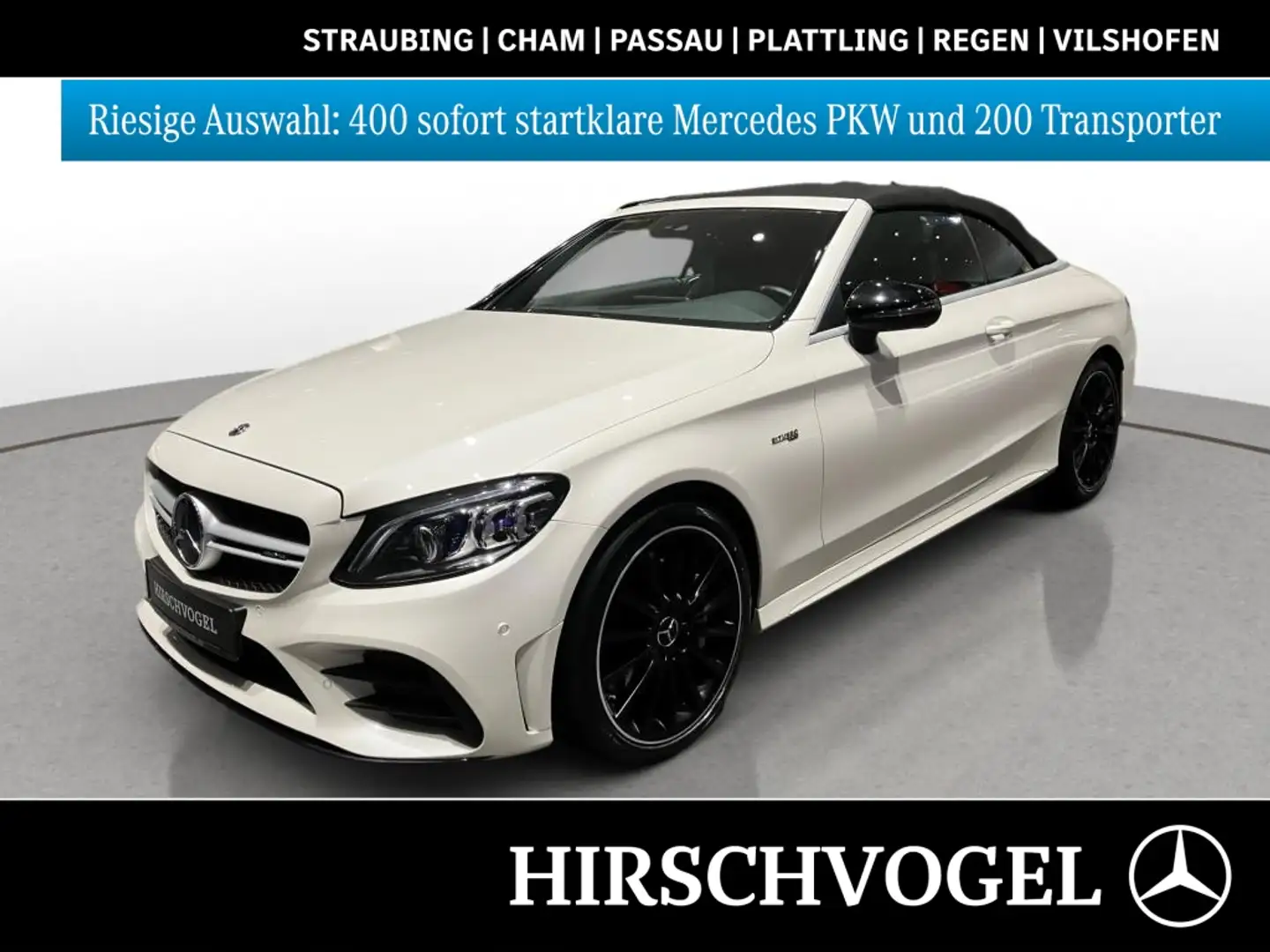 Mercedes-Benz C 43 AMG 4M Night+AIRSCARF+AIRCAP+AHK+DISTRONIC Blanc - 1