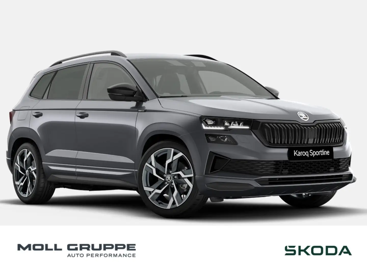 Skoda Karoq 1.5 TSI ACT Sportline 2xKLIMA ACC AUT FLA Grau - 1