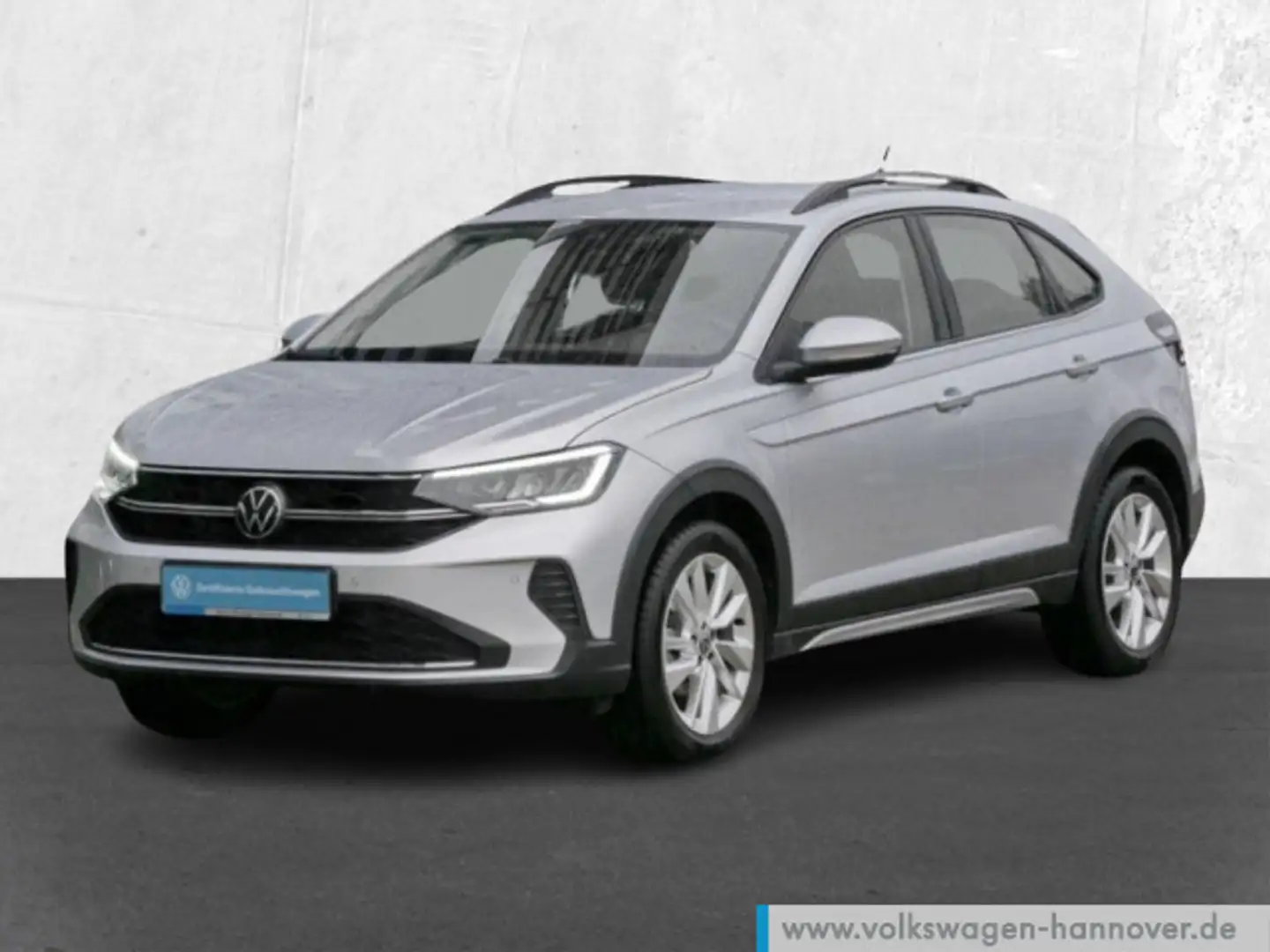 Volkswagen Taigo 1.0 TSI Life AHK LED DigCockpit ACC PDC SH Silber - 2