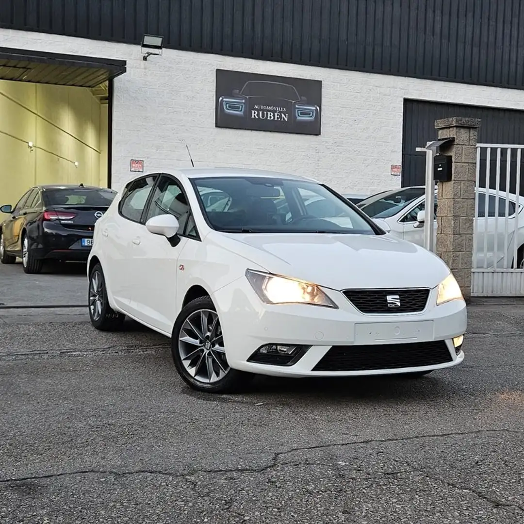 SEAT Ibiza 1.6 TDI 90cv Style ITech 30 Aniversario Blanc - 1