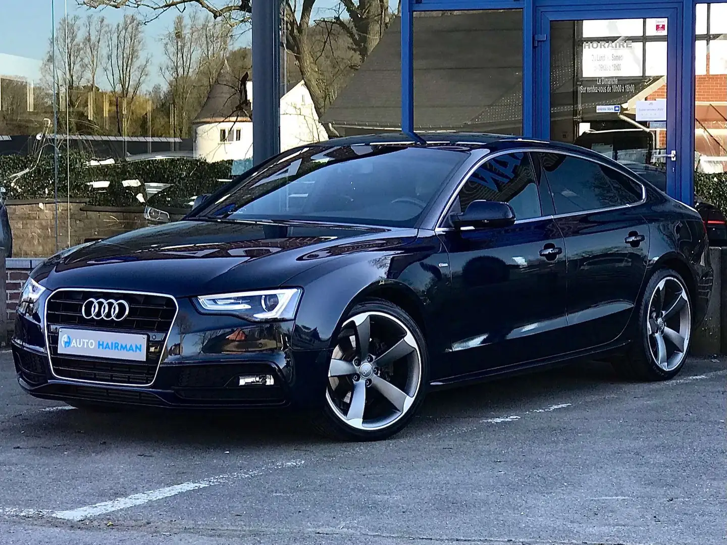 Audi A5 SB 1.8 TFSI 3× S-LINE ÉDITION *XÉNON *GPS *PDC Blauw - 1