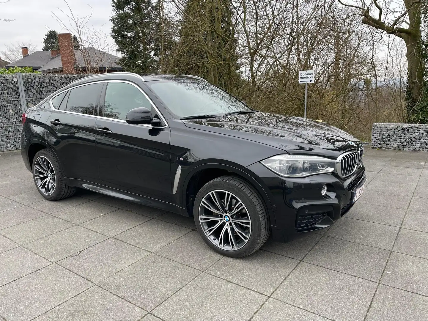 BMW X6 X6 3.0 dAS xDrive30 AdBlue (EU6c) Zwart - 1