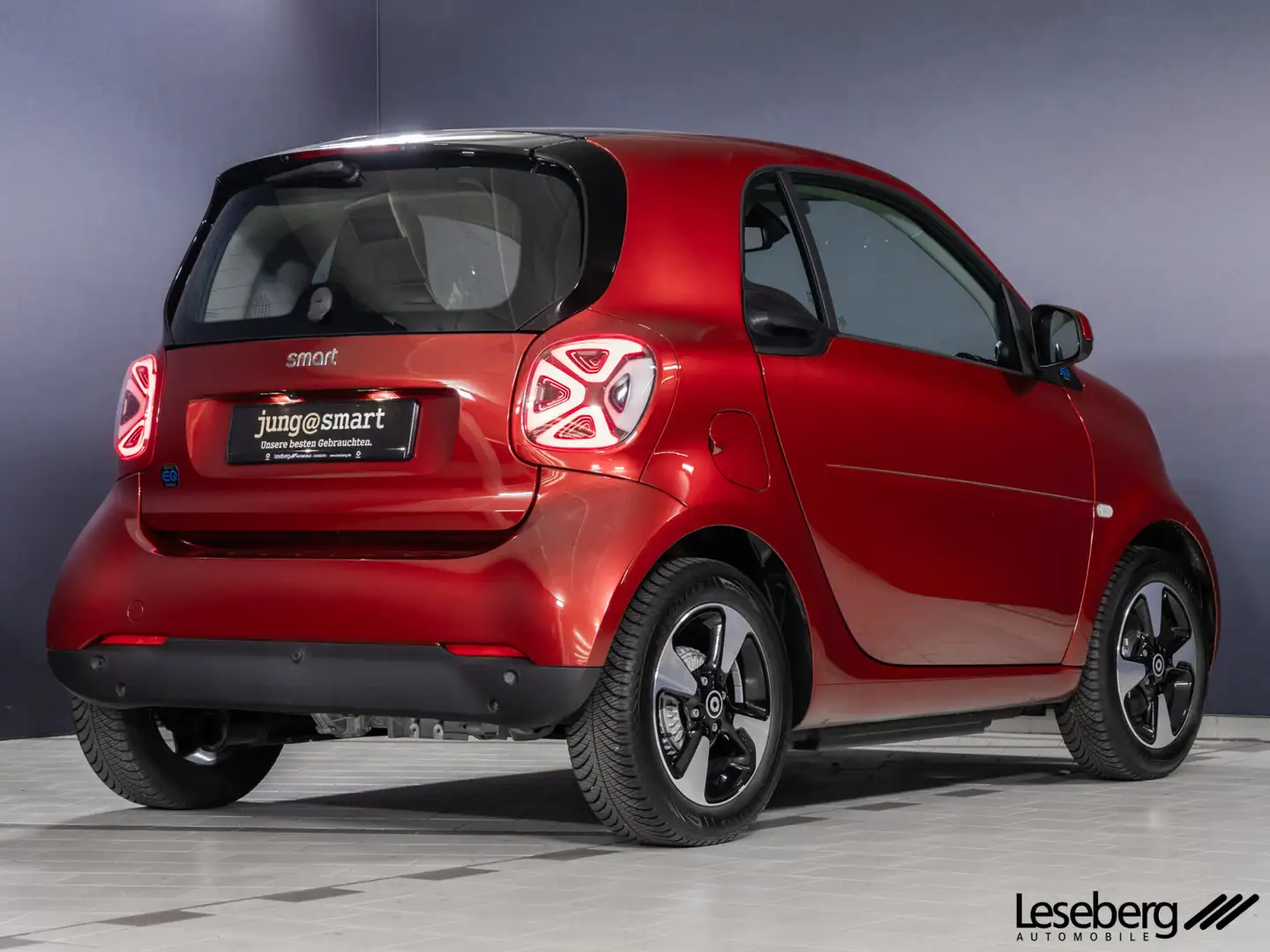 smart forTwo ForTwo Coupé EQ Passion LED/22kW/Pano/Kamera/JBL Rot - 2