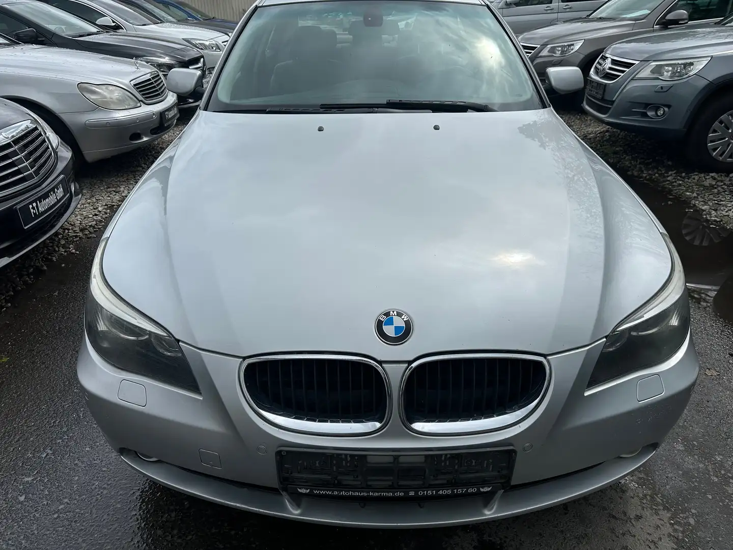 BMW 530 d  AUTOMATIK LEDER ALU KLIMA NAVI LIMO. Argent - 2