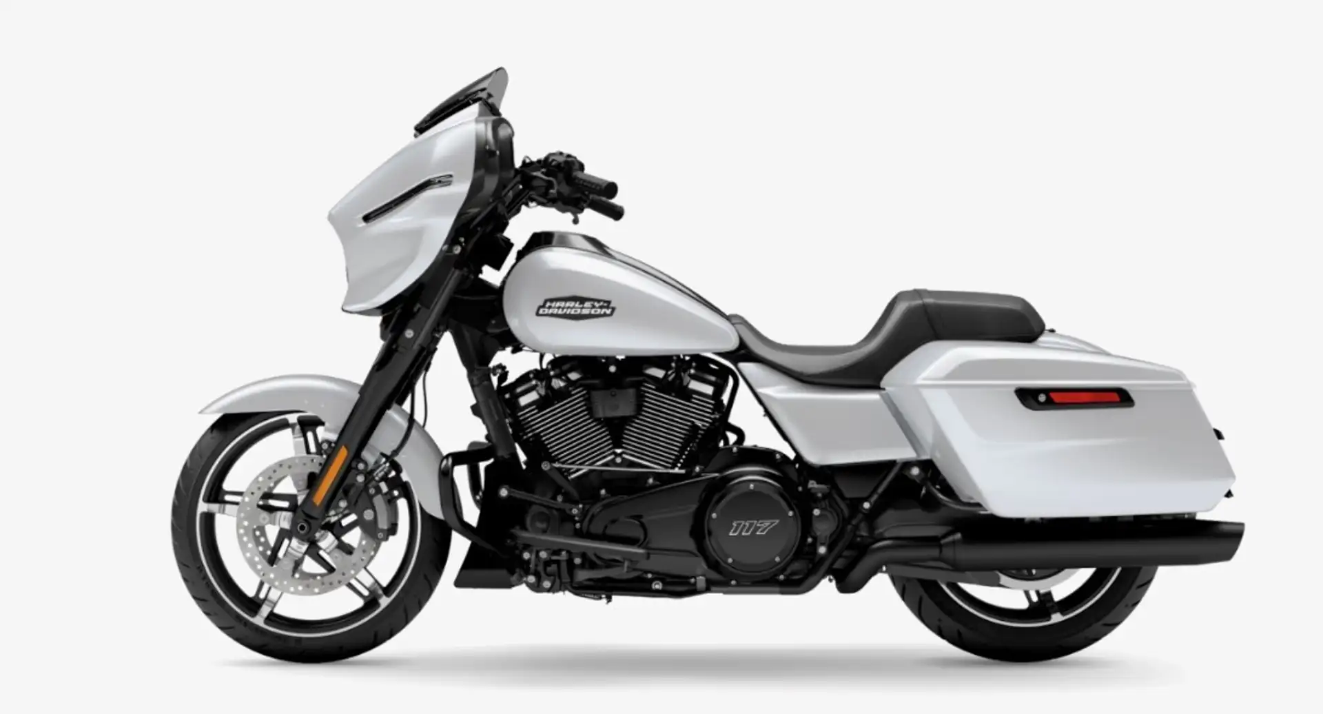 Harley-Davidson Street Glide FLHX 117 Alb - 2