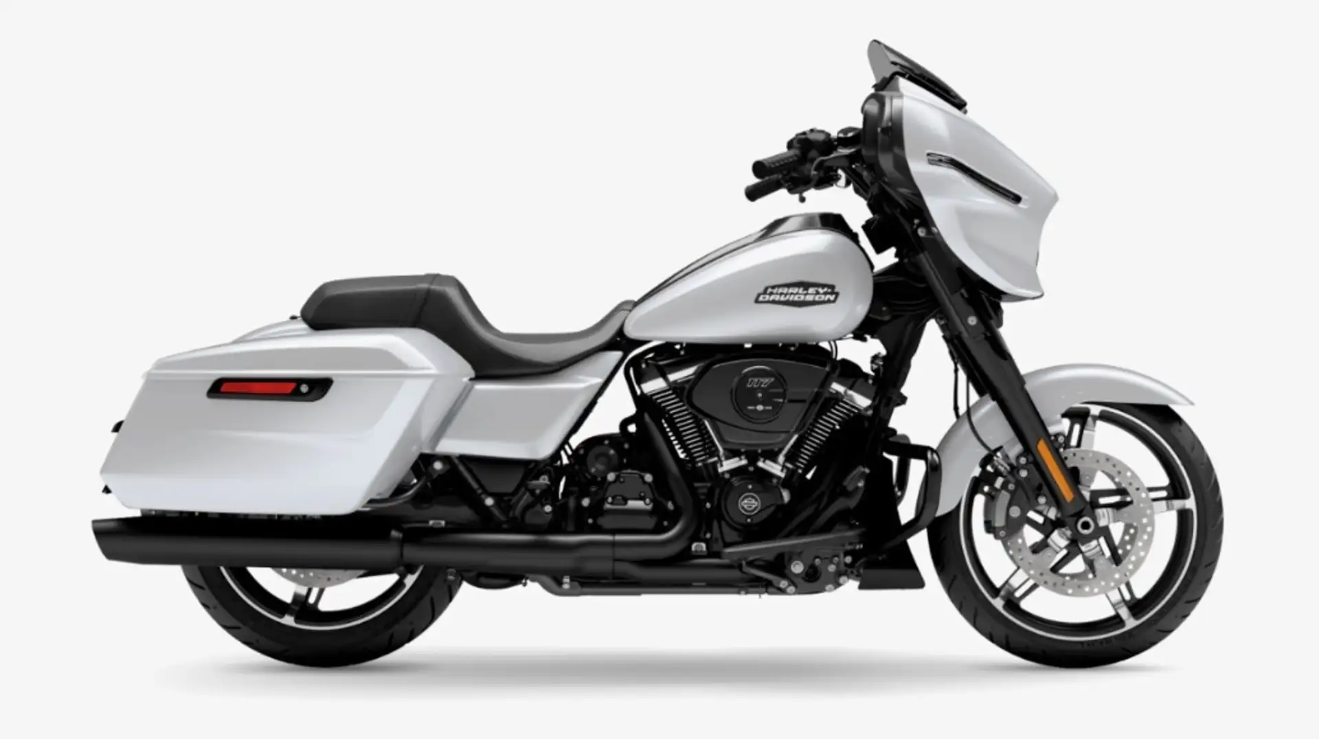Harley-Davidson Street Glide FLHX 117 Alb - 1